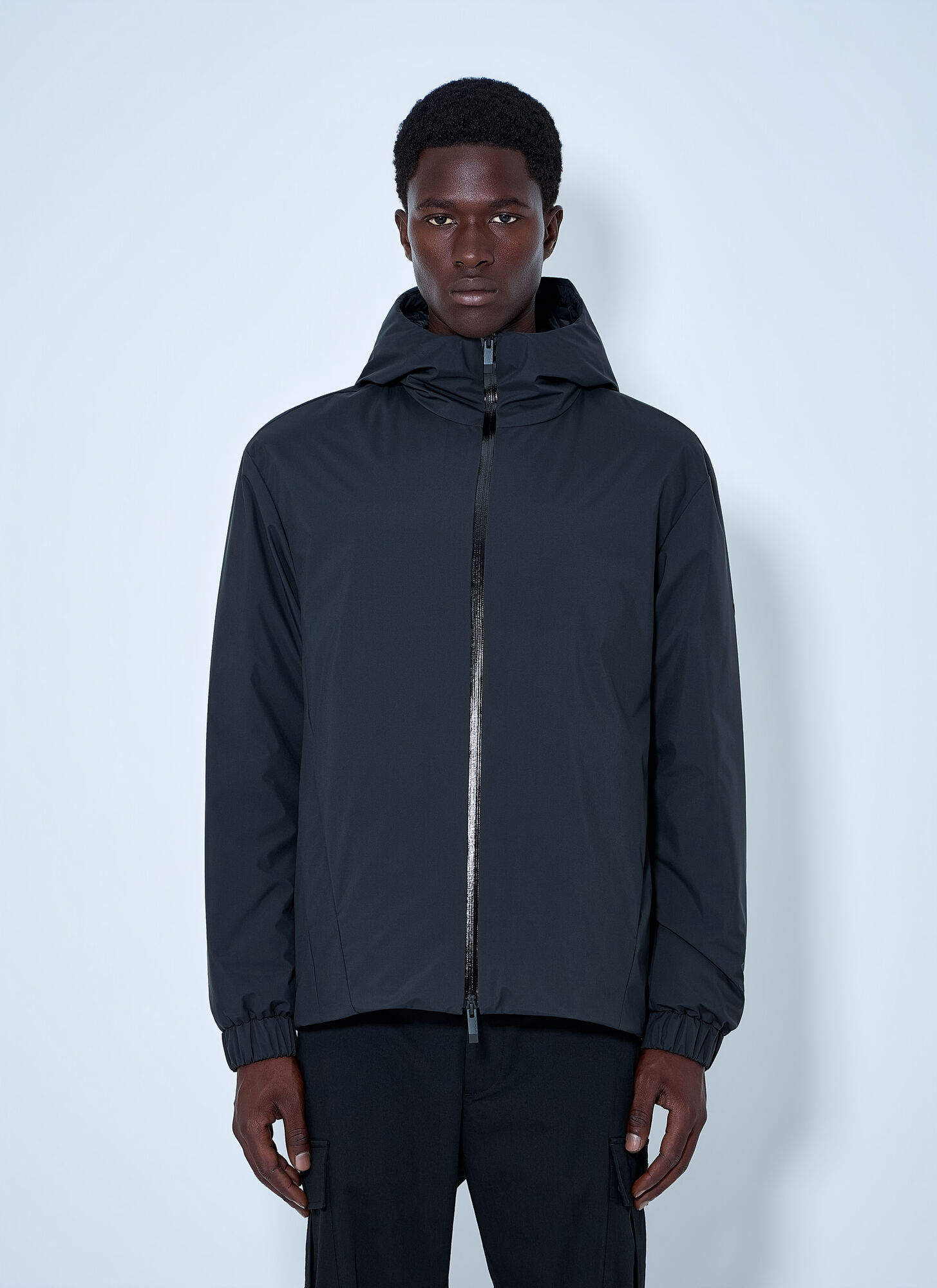 Moncler Uomo Nero Trelatete Hooded Down Jacket - Man Jackets 2