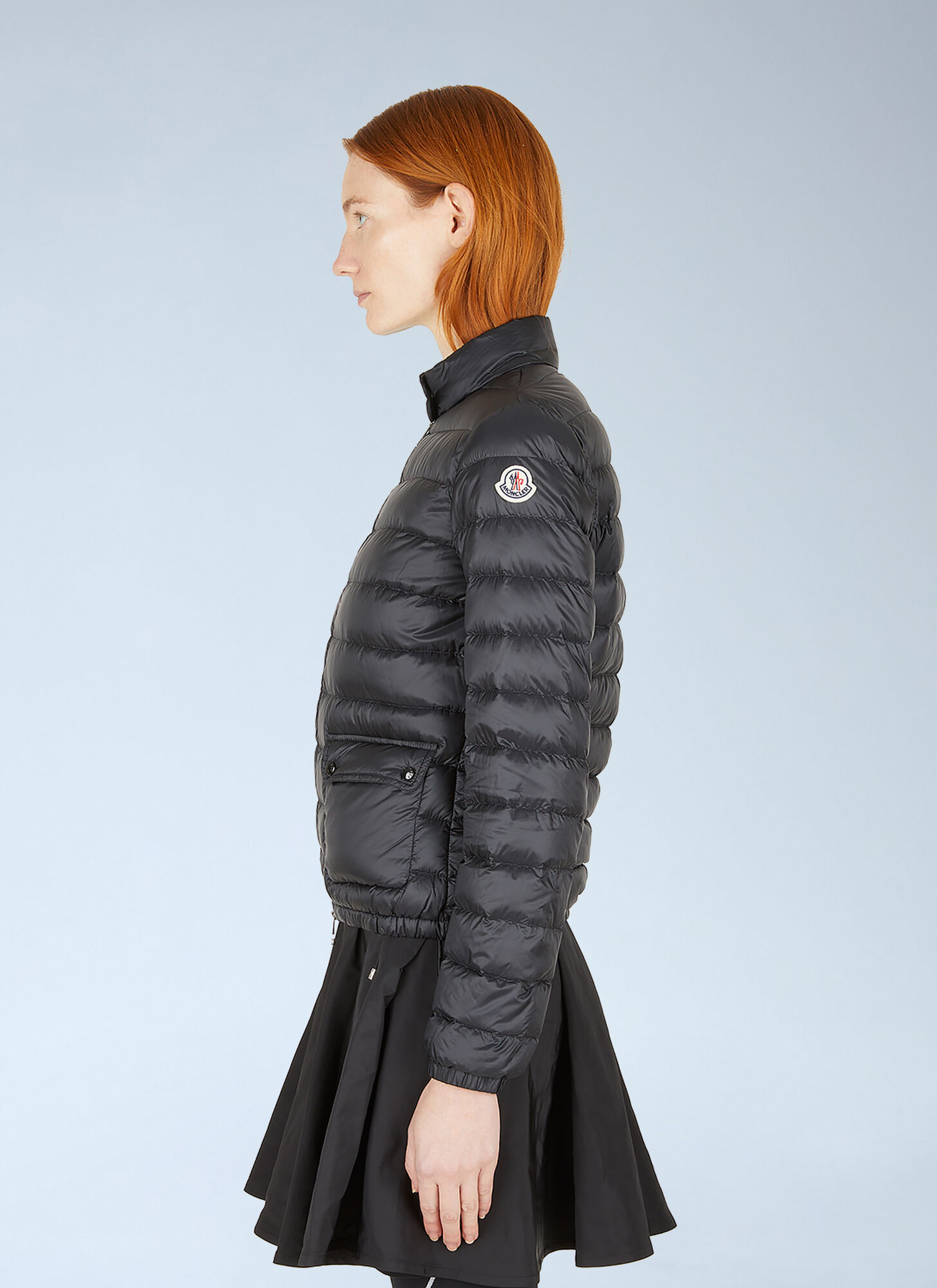  Moncler Moncler Lans Short Down Jacket - Frau Jacken Black 0 