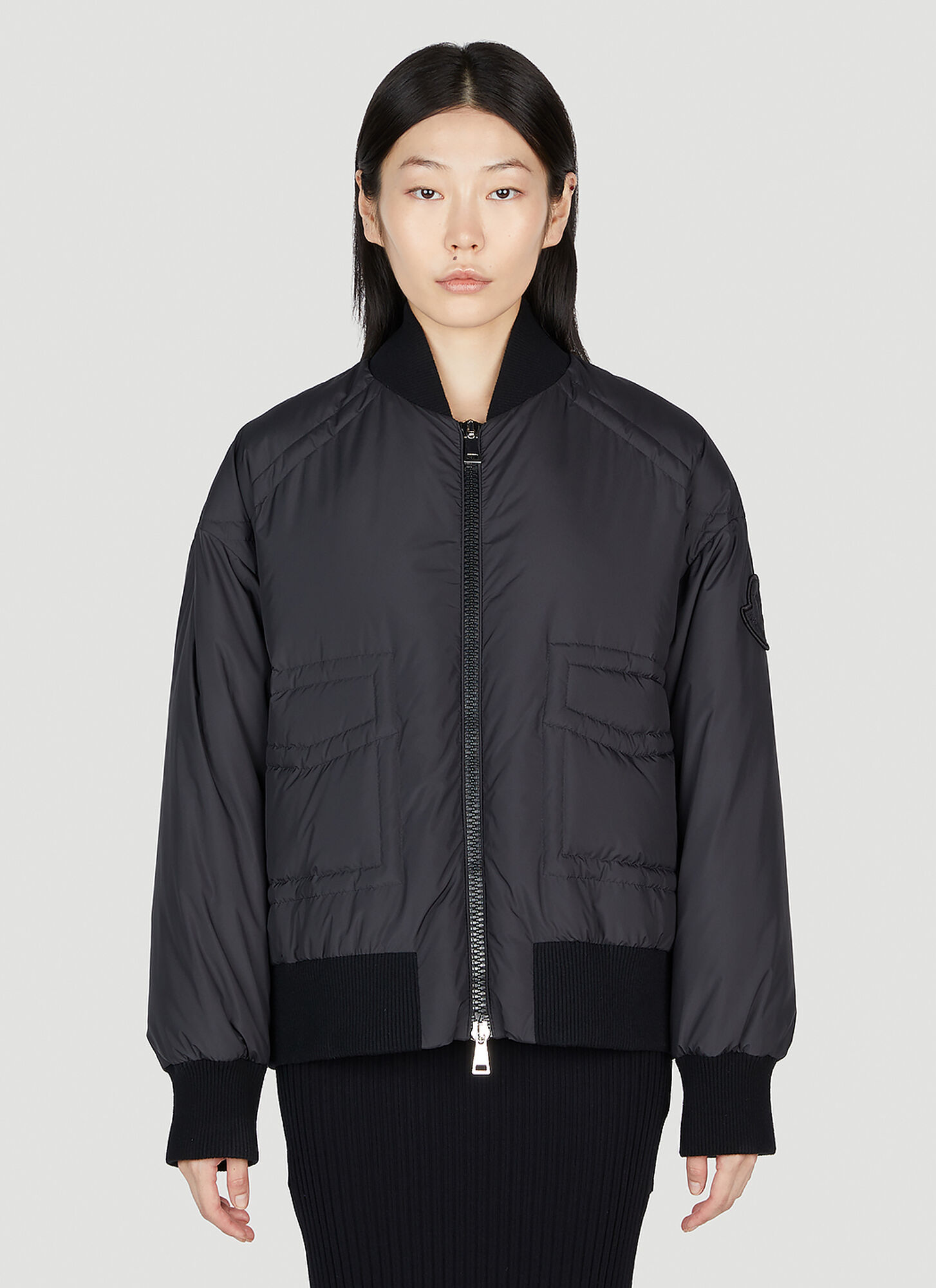 Moncler Jucar Bomber In Black
