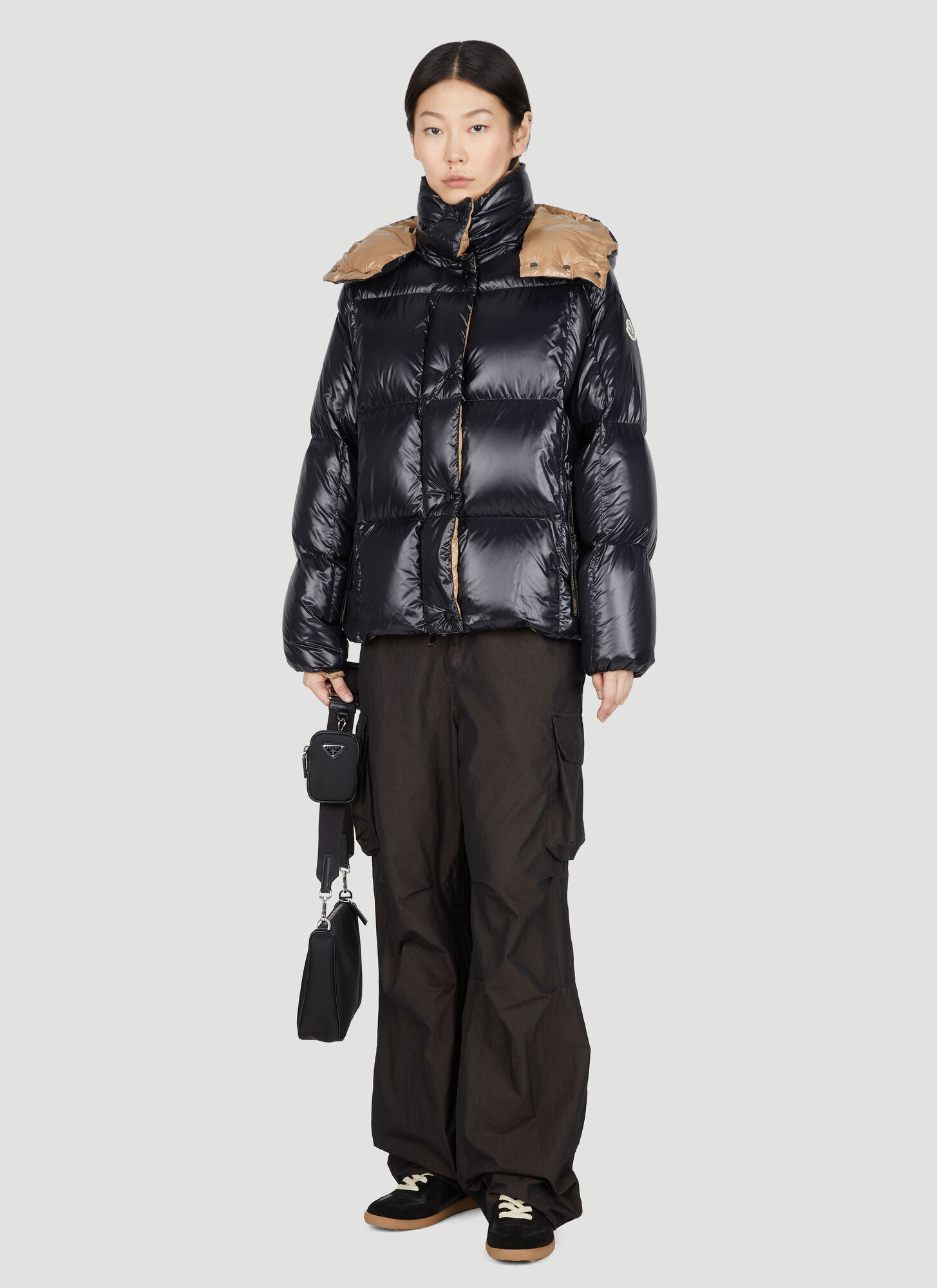 Moncler Moncler Parana Short Down Jacket - Frau Jacken Black 4 