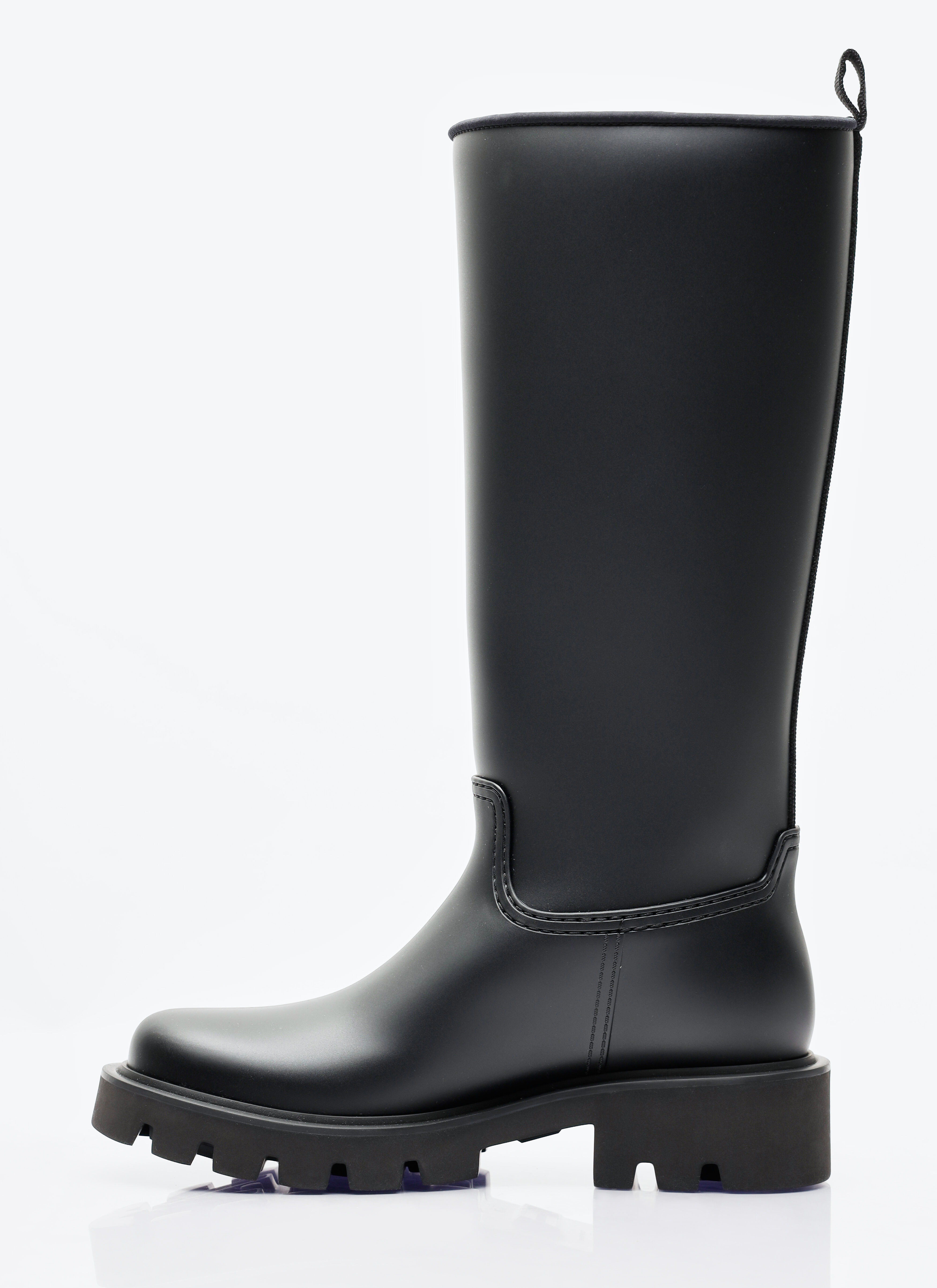 【関税＆送料込み】Moncler Kickstream High Rain Boots Kickstream High rain boots in black - Moncler | Mytheresa