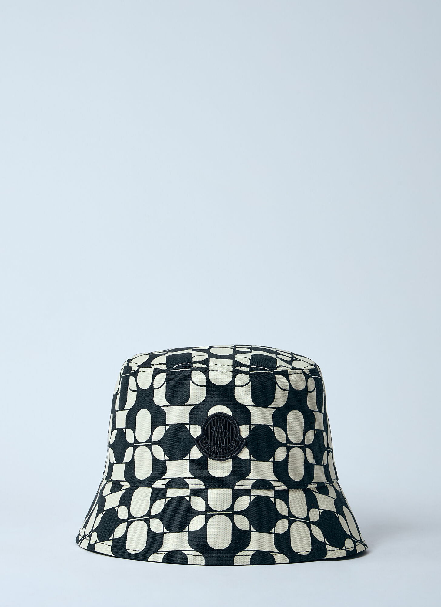 Moncler Women's Black Printed Bucket Hat - Woman Hats S