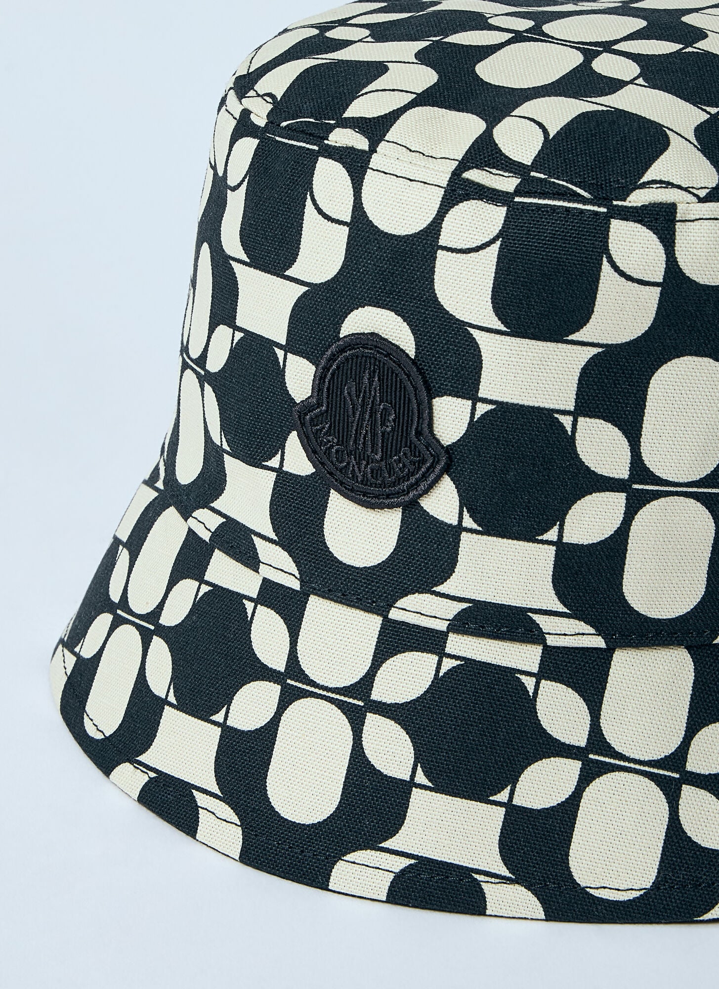  Moncler Moncler Printed Bucket Hat - Frau Hats Black M 