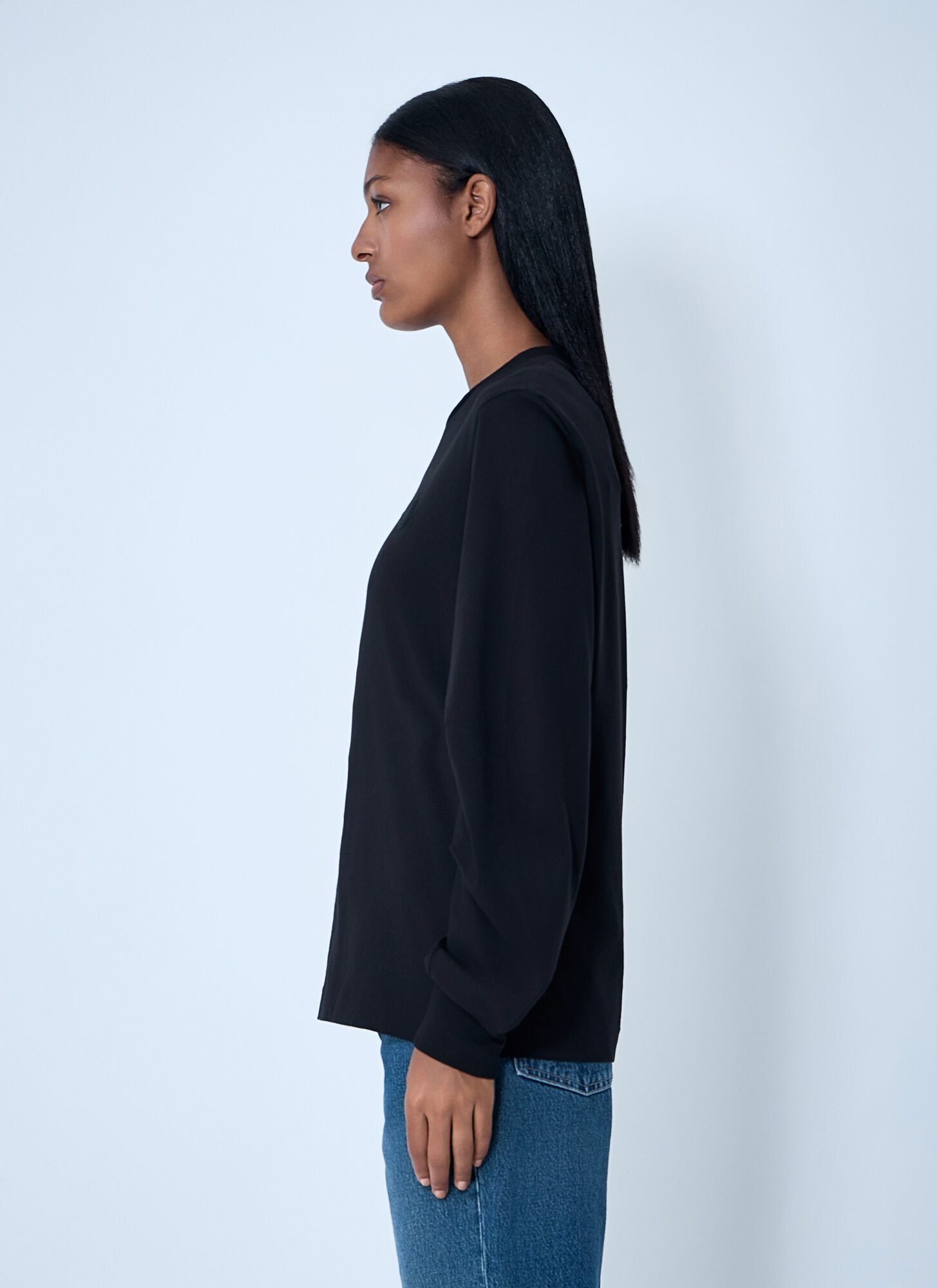  Moncler Moncler Cotton Sweatshirt - Frau Sweatshirts Black Xs 