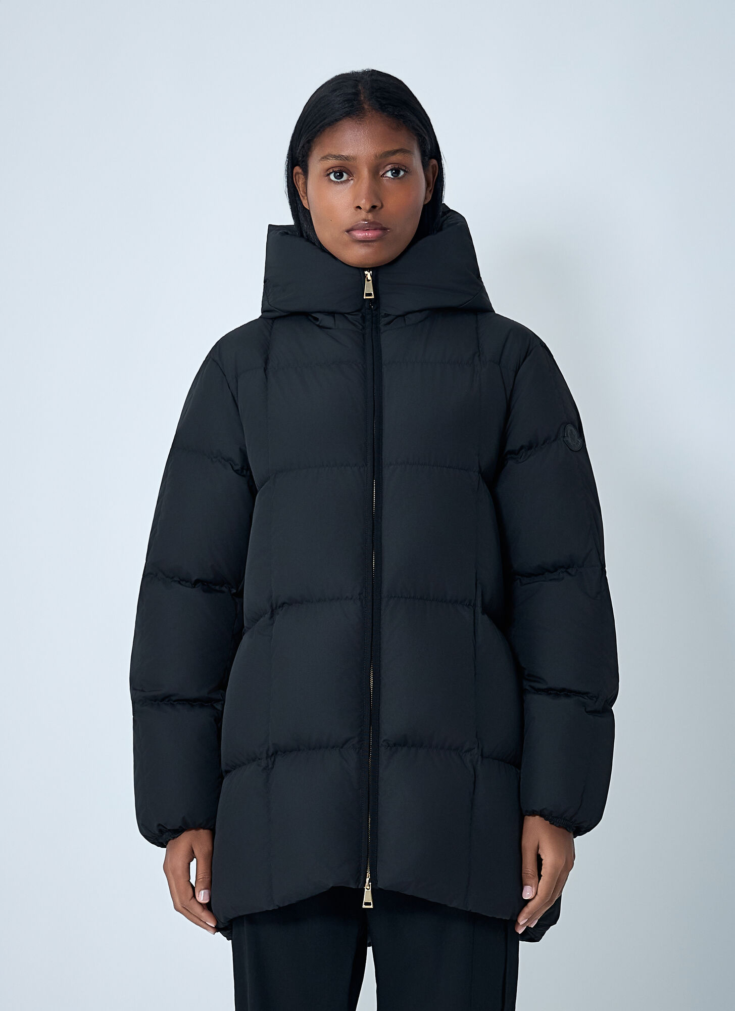 Moncler Black Darbon Short Down Jacket - Frau Jacken 4