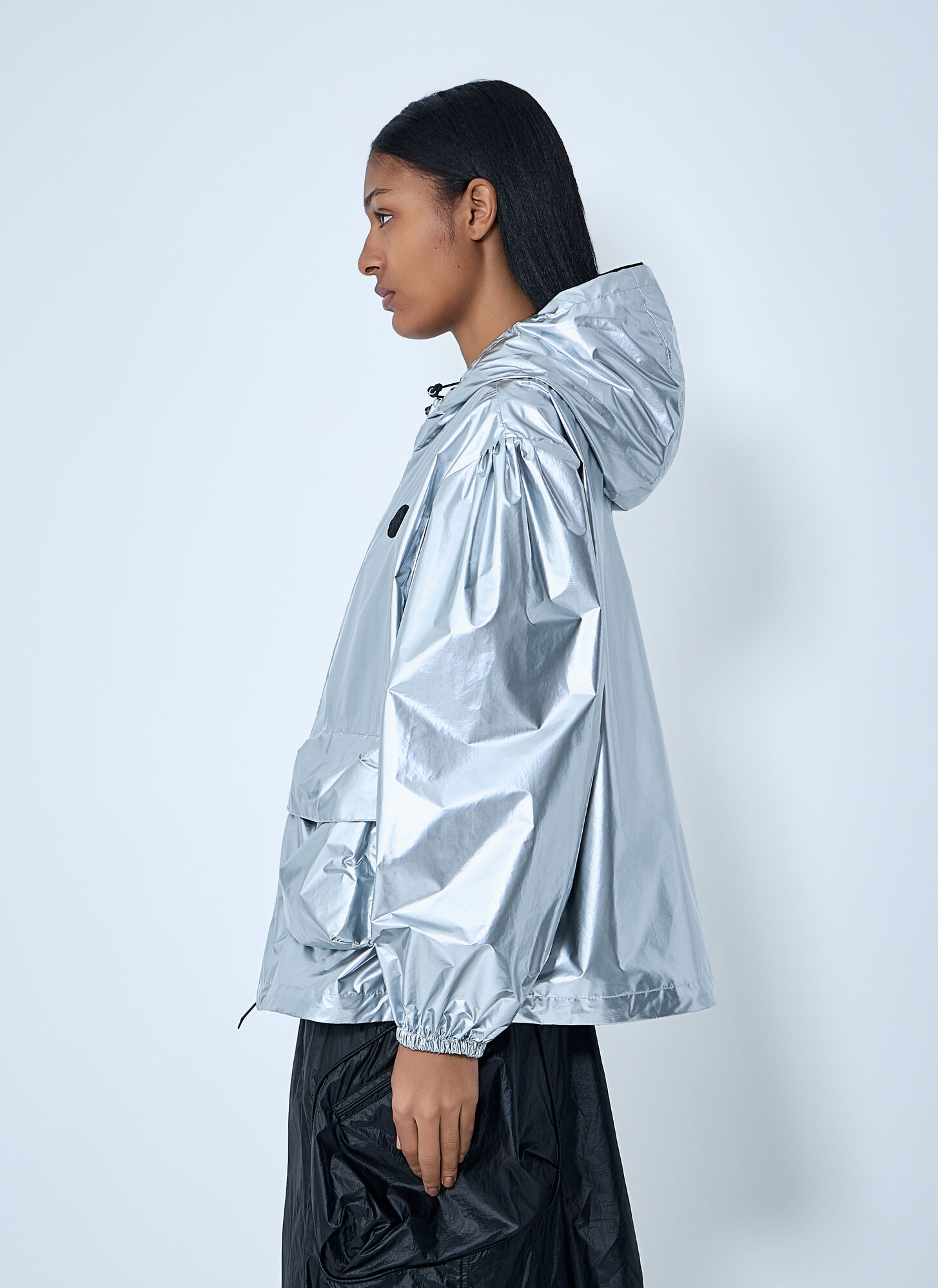  Moncler Moncler Ylang Bomber Jacket - Frau Jacken Silver 0 