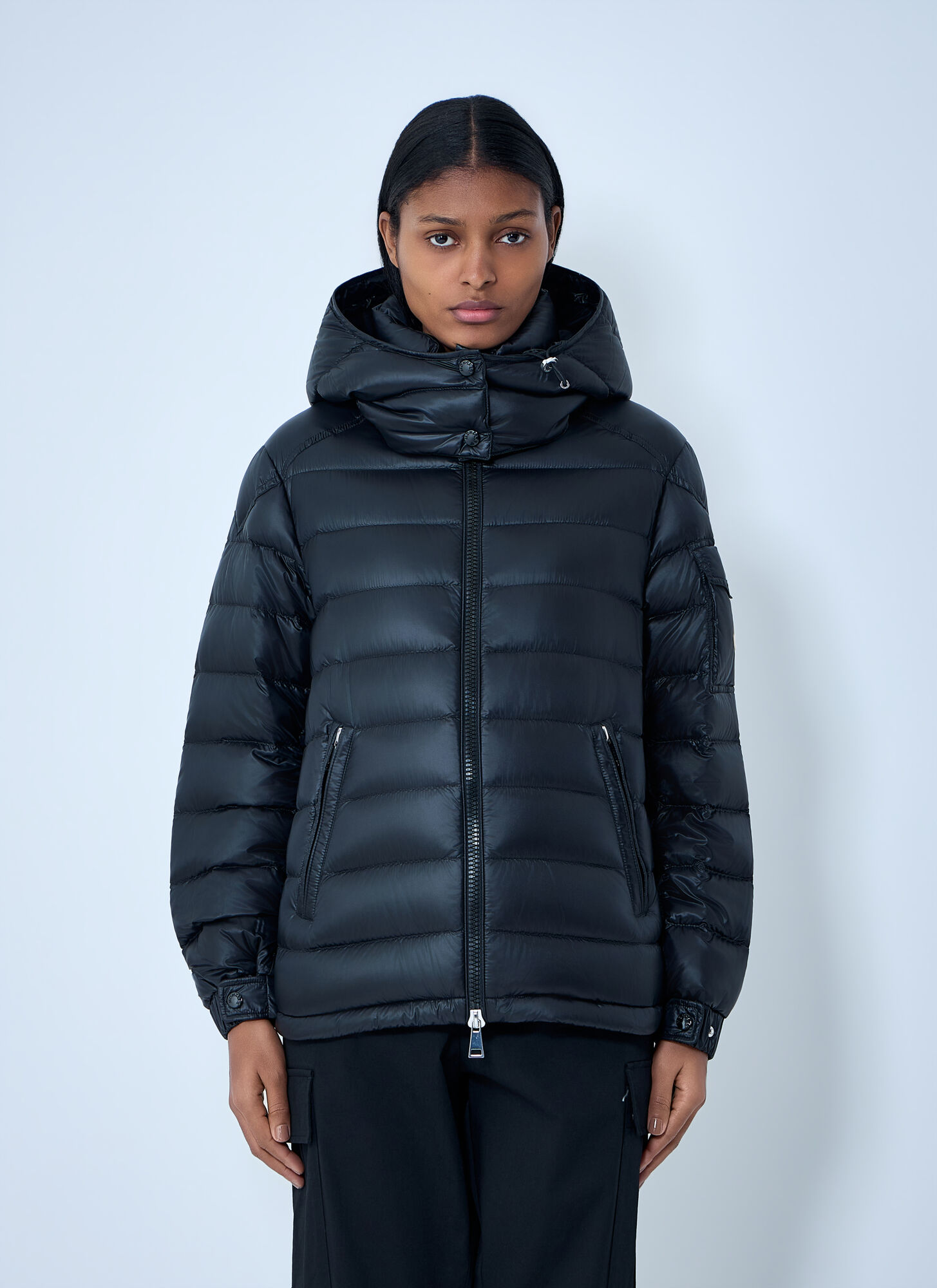Moncler Women's Black Dalles Jacket - Woman Jackets 00