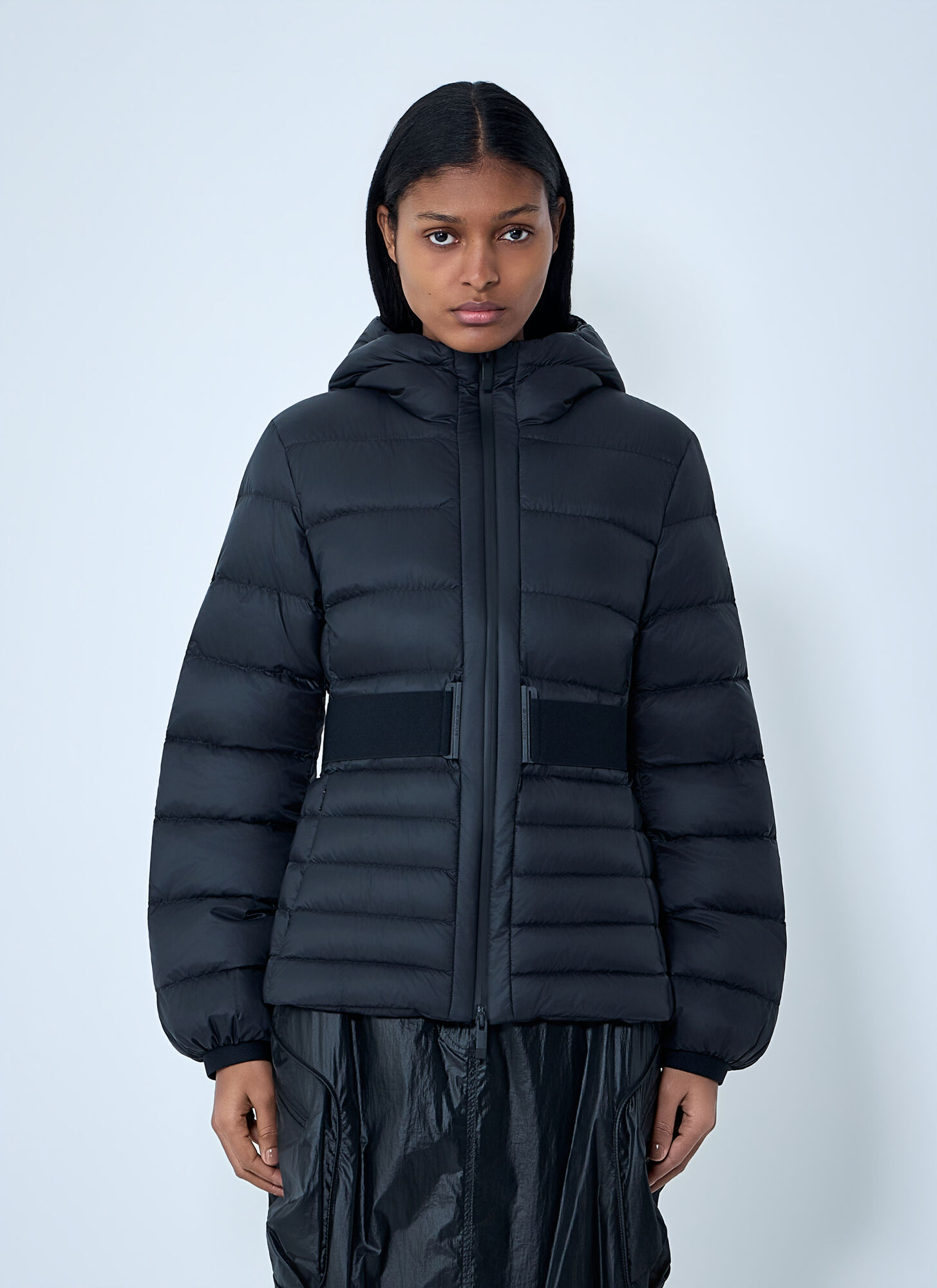 Moncler Women's Black Magnolia Jacket - Woman Jackets 0
