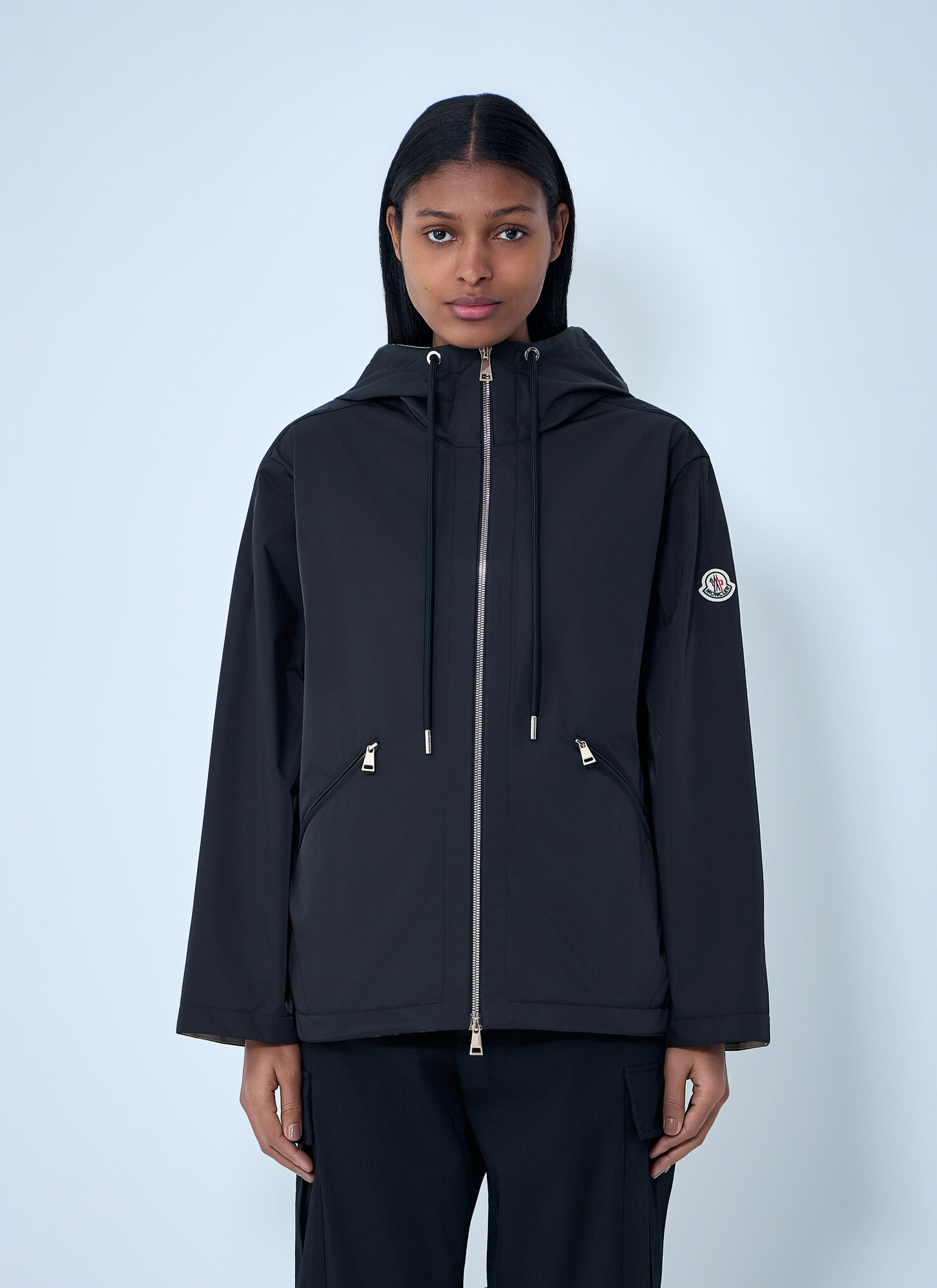 Moncler Women's Black Cassiopea Jacket - Woman Jackets 00