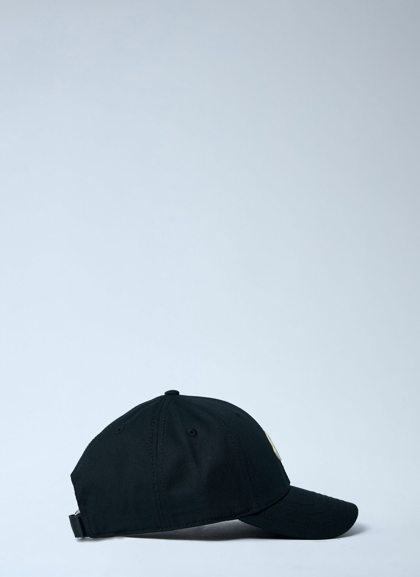  Moncler Moncler Logo Motif Baseball Cap - Frau Hats Black One Size 