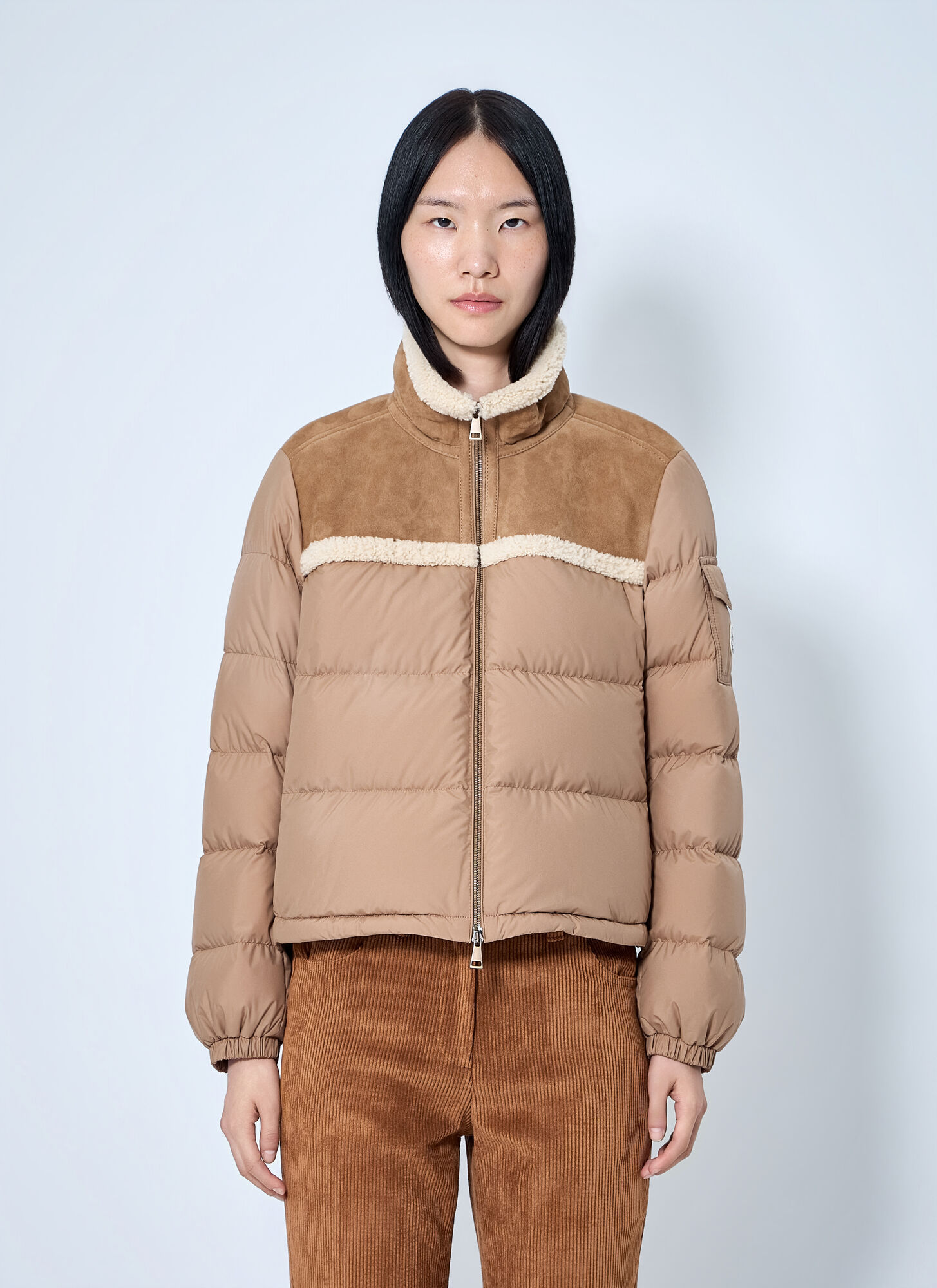 Moncler Women's Brown Aurore Jacket - Woman Jackets 2