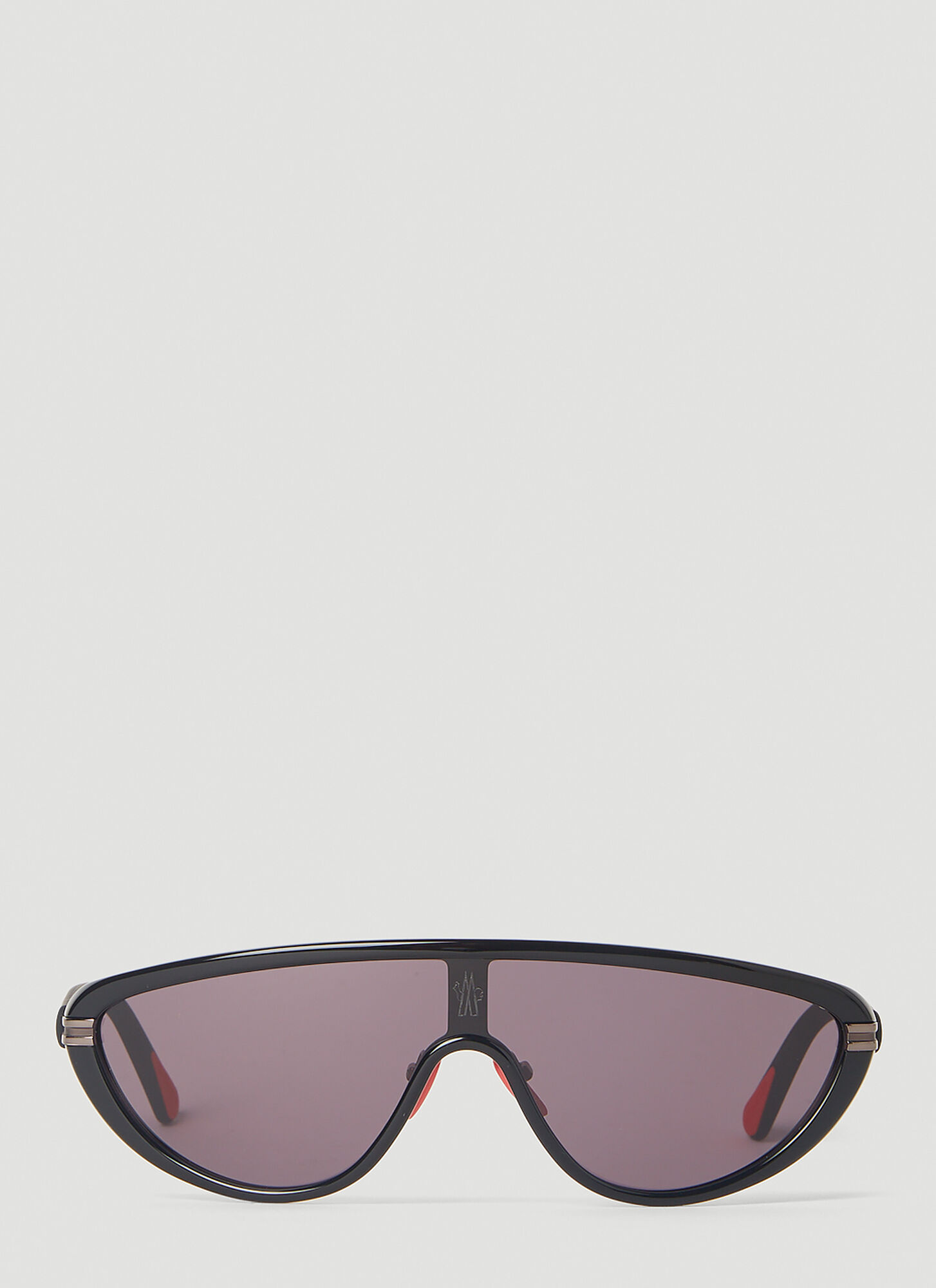 Moncler Unisex Black Vitesse Shield Sunglasses - Sunglasses One Size
