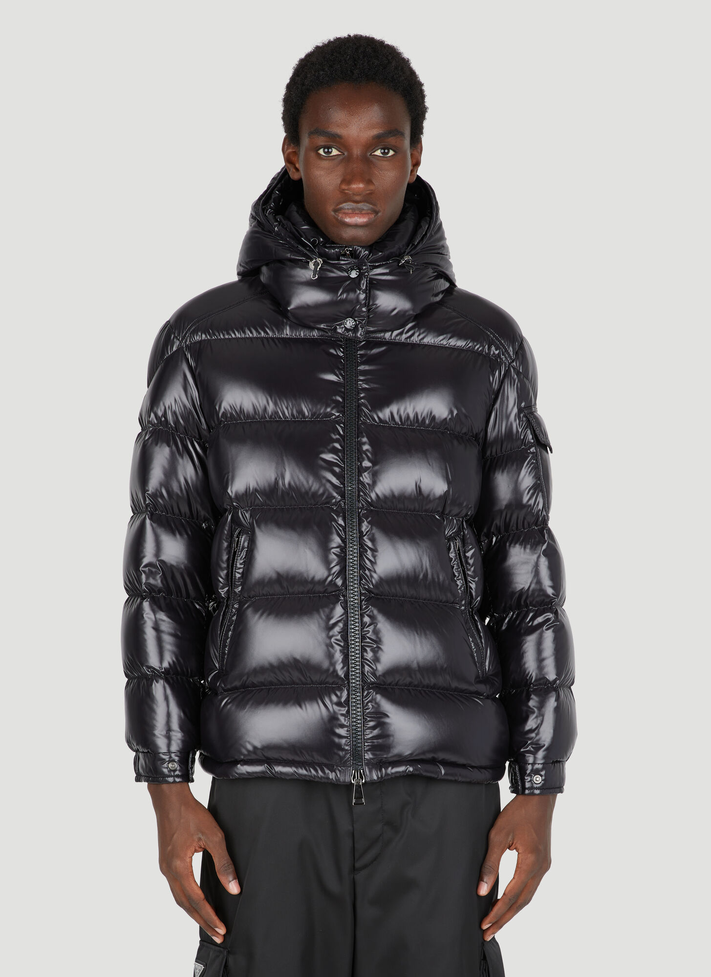 Moncler Women's Black Marie Short Down Jacket - Woman Jackets 3