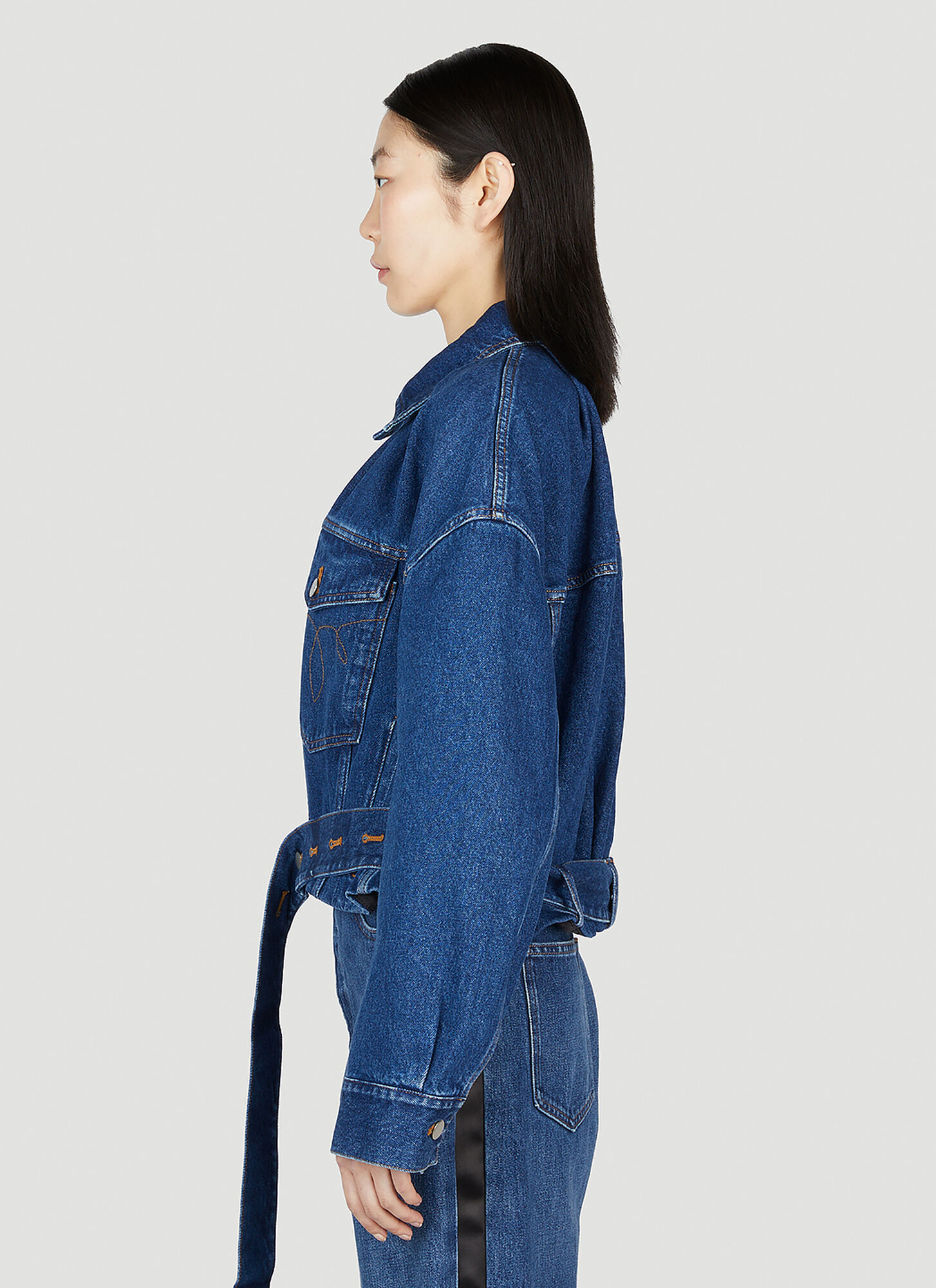  Meryll Rogge Meryll Rogge Denim Jacket - Frau Jacken Blue S 