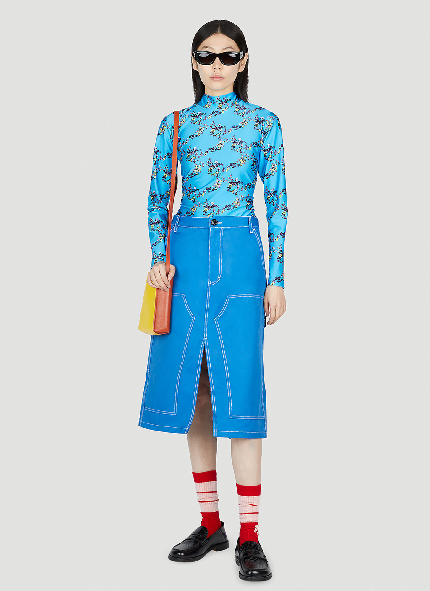  Meryll Rogge Meryll Rogge Workwear Skirt - Frau Röcke Blue Eu - 40 