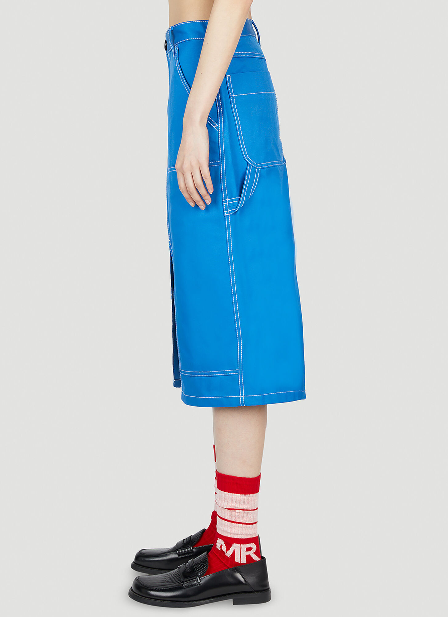  Meryll Rogge Meryll Rogge Workwear Skirt - Frau Röcke Blue Eu - 40 