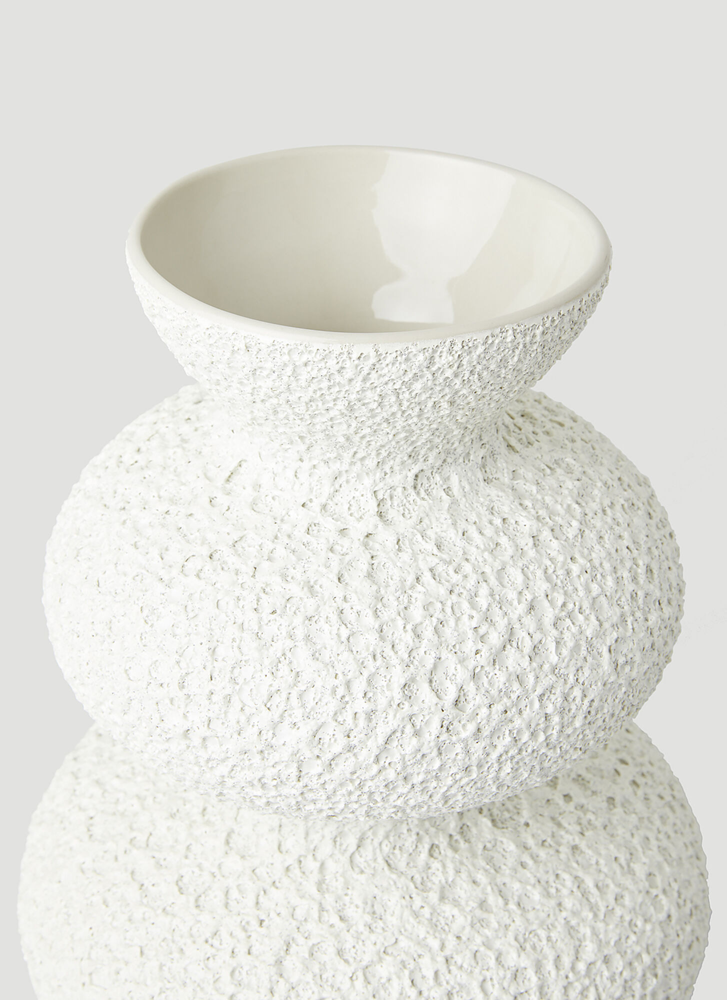  Marloe Marloe Marloe Marloe Ellery Textured Vase -  Ceramics White One Size 