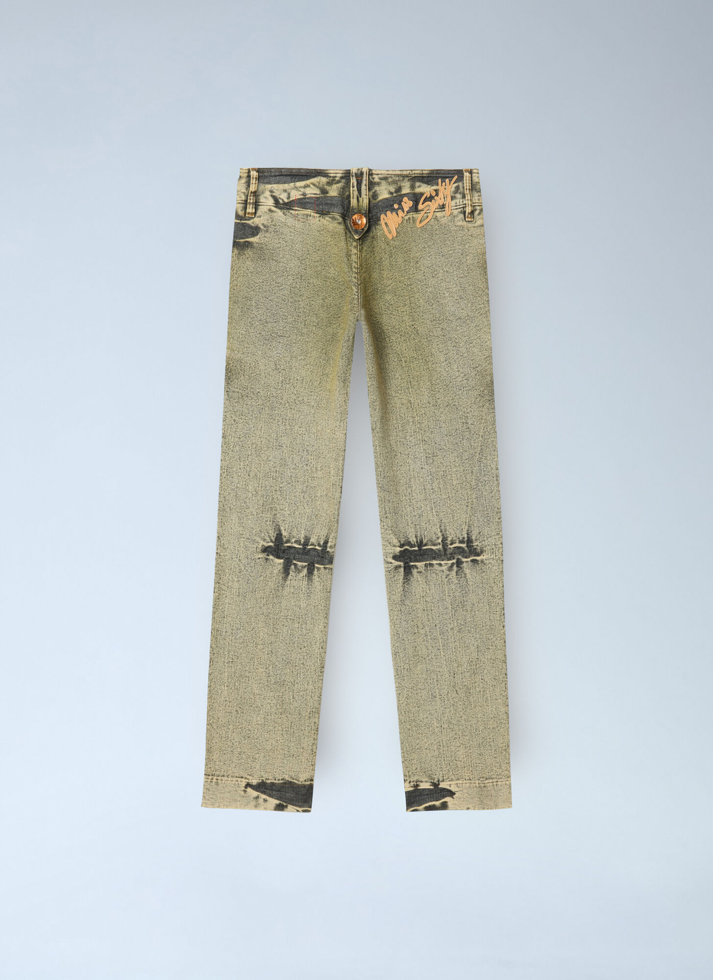  Miss Sixty X Knwls Miss Sixty X Knwls Tie-dye Jeans - Frau Jeans Green M 