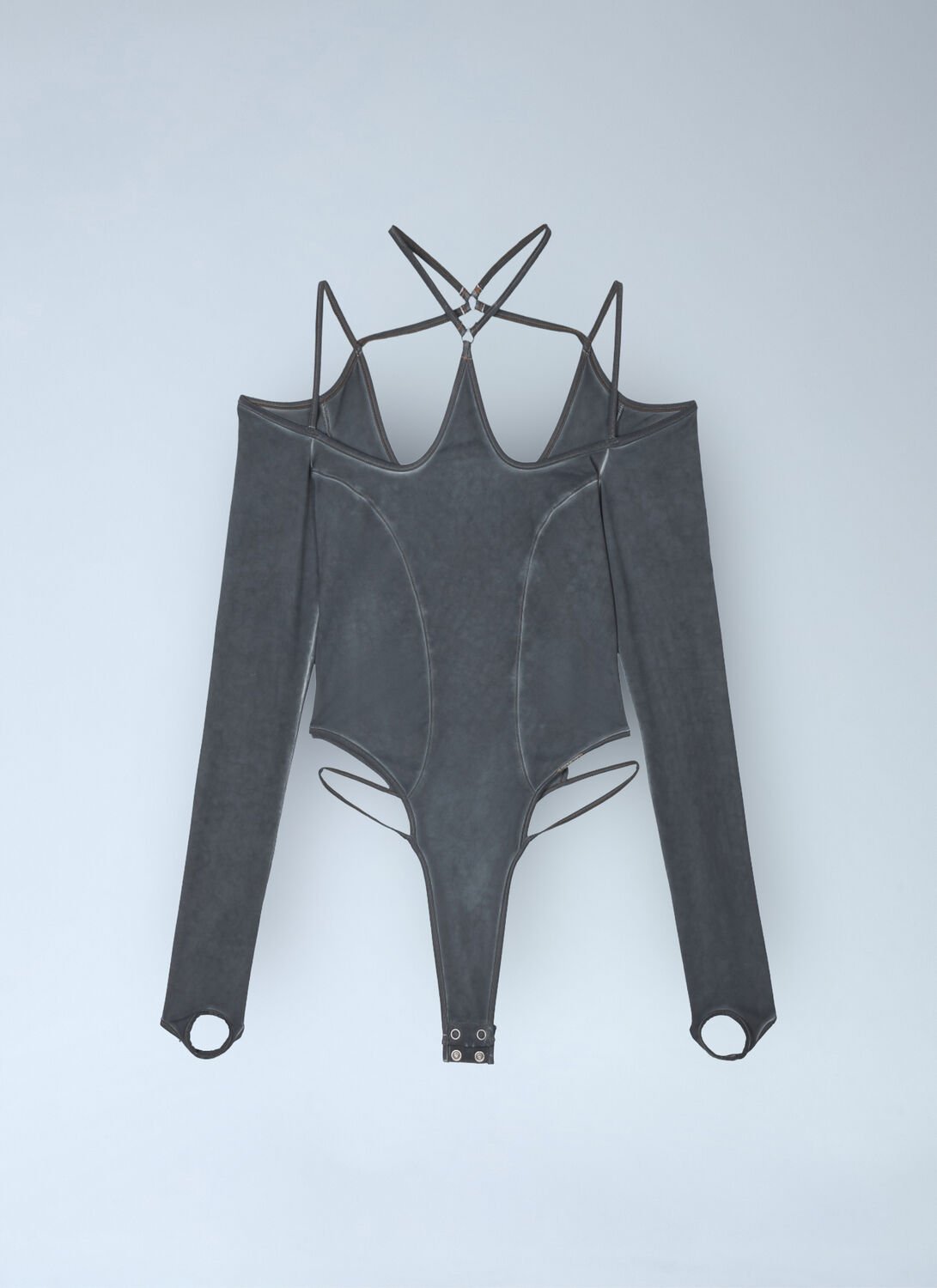 Miss Sixty X Knwls T-shirt Bodysuit In Blue