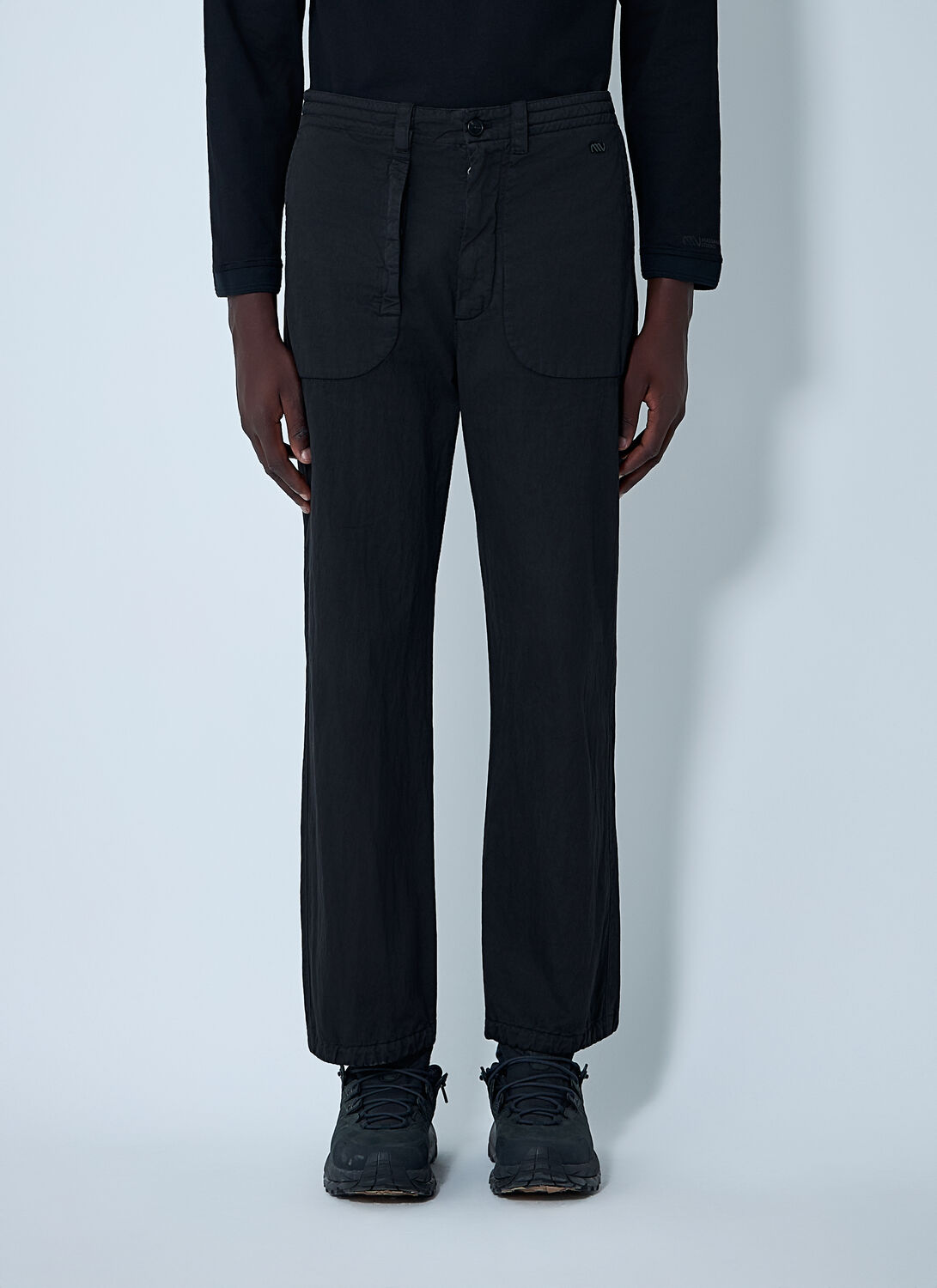 Massimo Osti Studio Gabardine Pants - Man Pants Black M