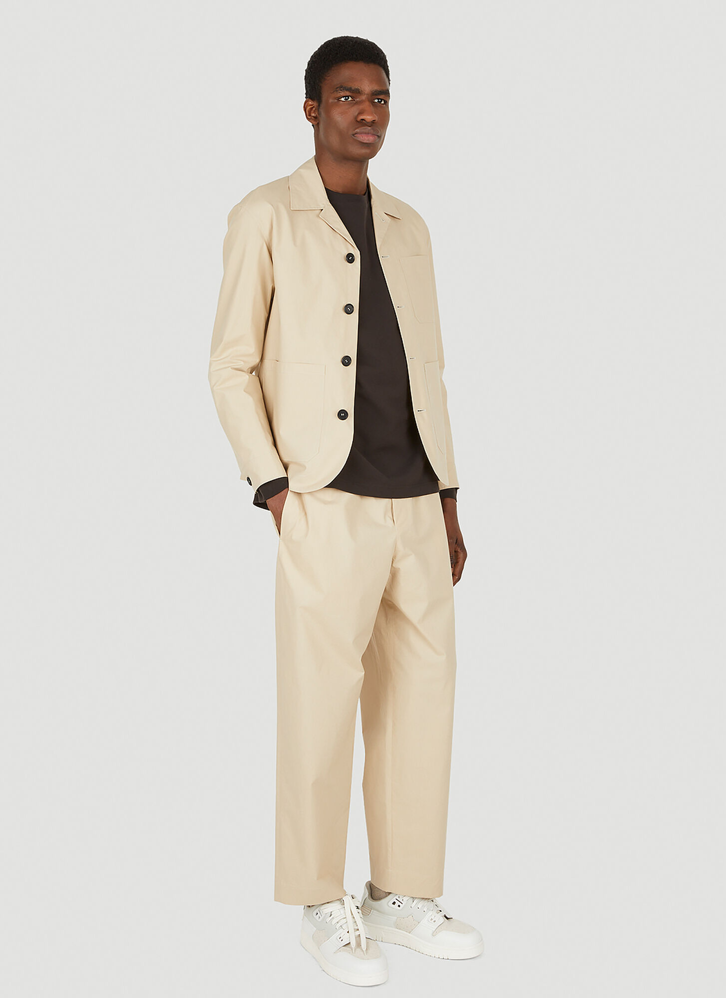  Meta Campania Collective Meta Campania Collective Julian Jacket - Mann Jacken Beige M 