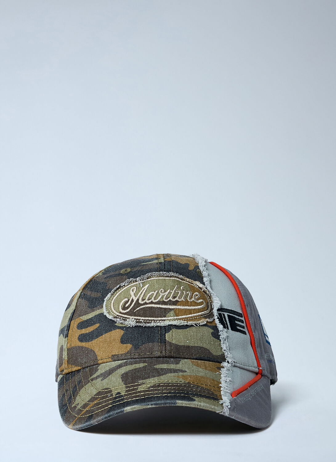 Martine Rose Logo Motif Baseball Cap In Multi