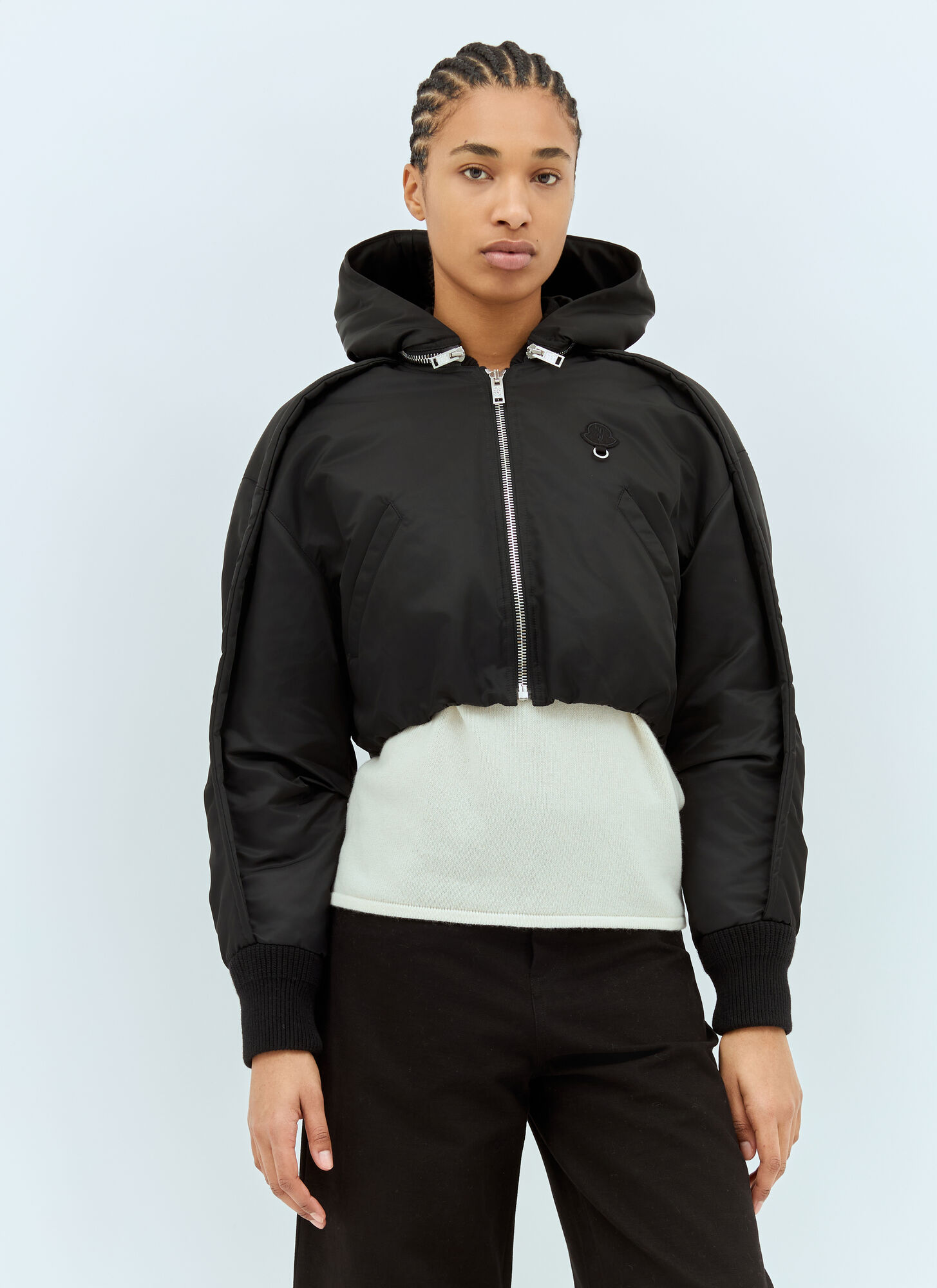 Moncler Donna Nero Giacche, S, New, - Immagine 2