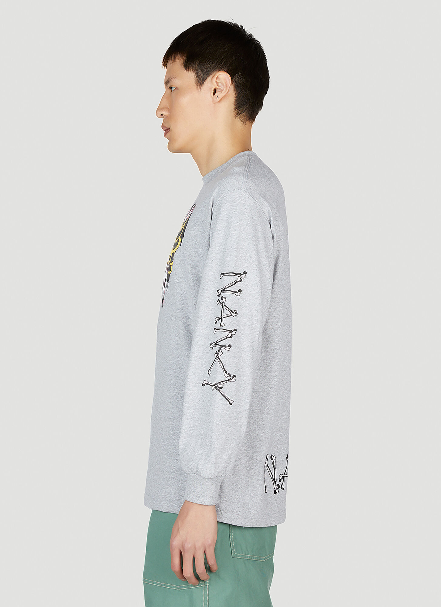  Nancy Nancy Emo Sweatshirt - Man Sweatshirts Grey Xl 