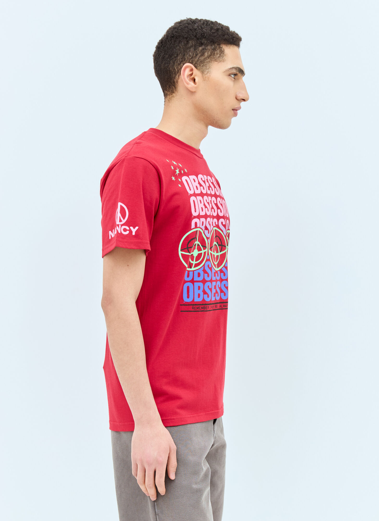  Nancy Nancy Surveillance T-shirt - Mann T-shirts Red L 