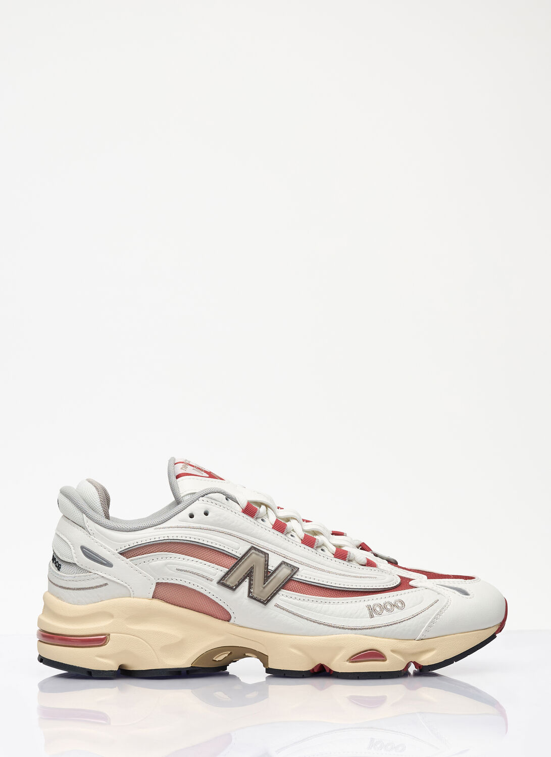 New Balance 1000 Low-top Sneakers In Sea Salt With Astro Dust In White