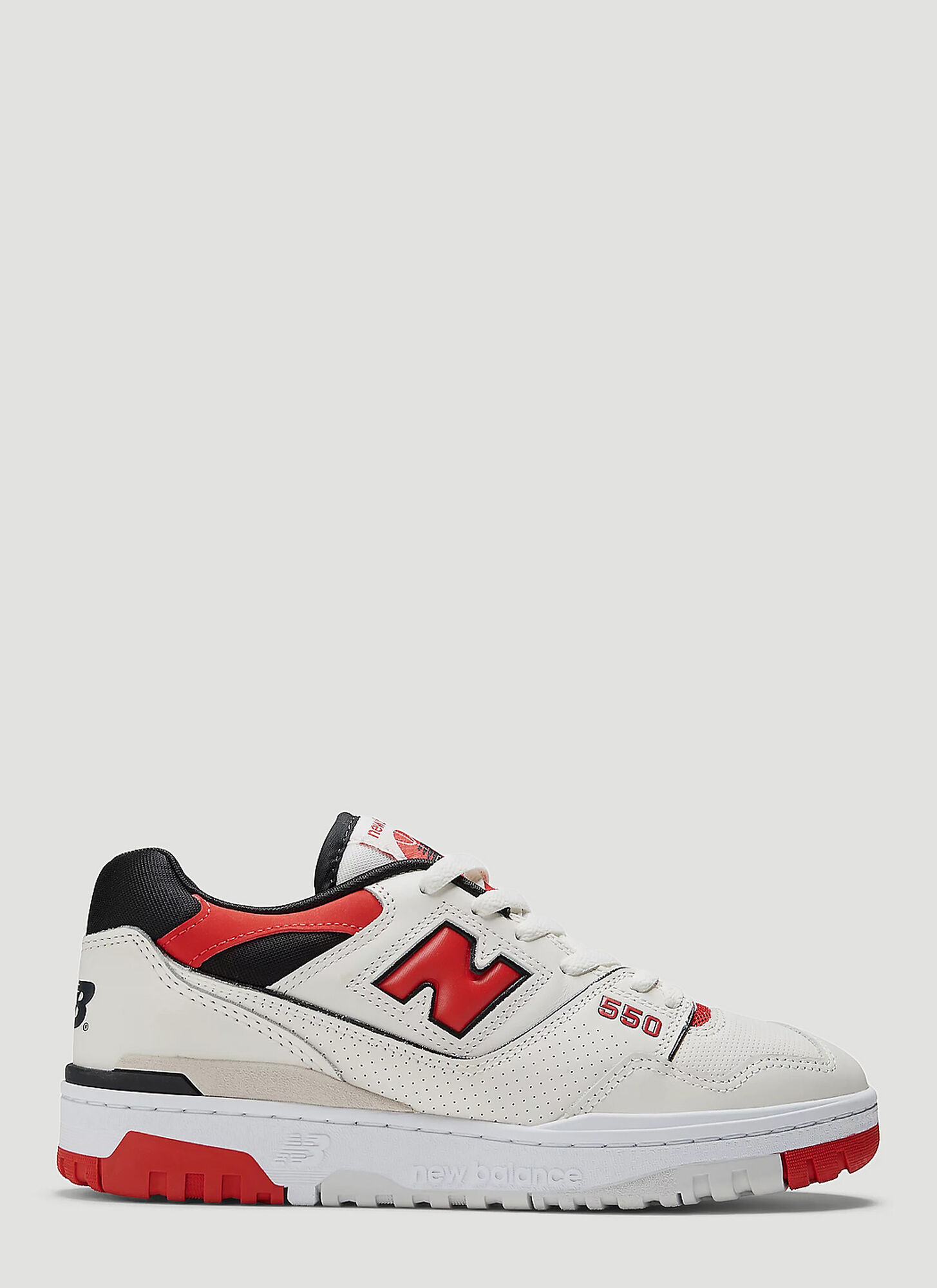 New Balance Unisex Red 550 Sneakers - Sneakers Us - 07.5