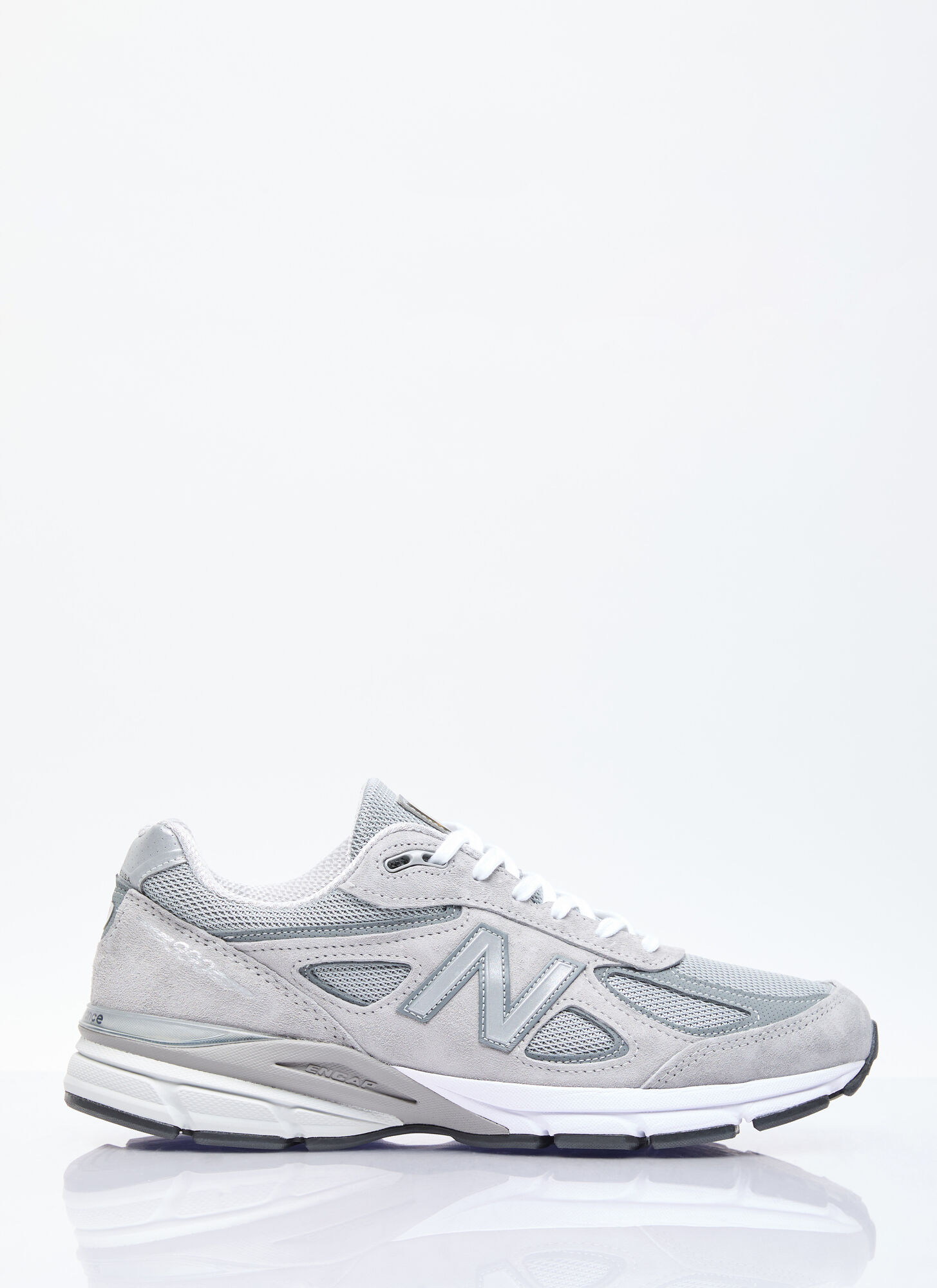 New Balance Unisex Grey 990V4 Sneakers - Sneakers Us - 09