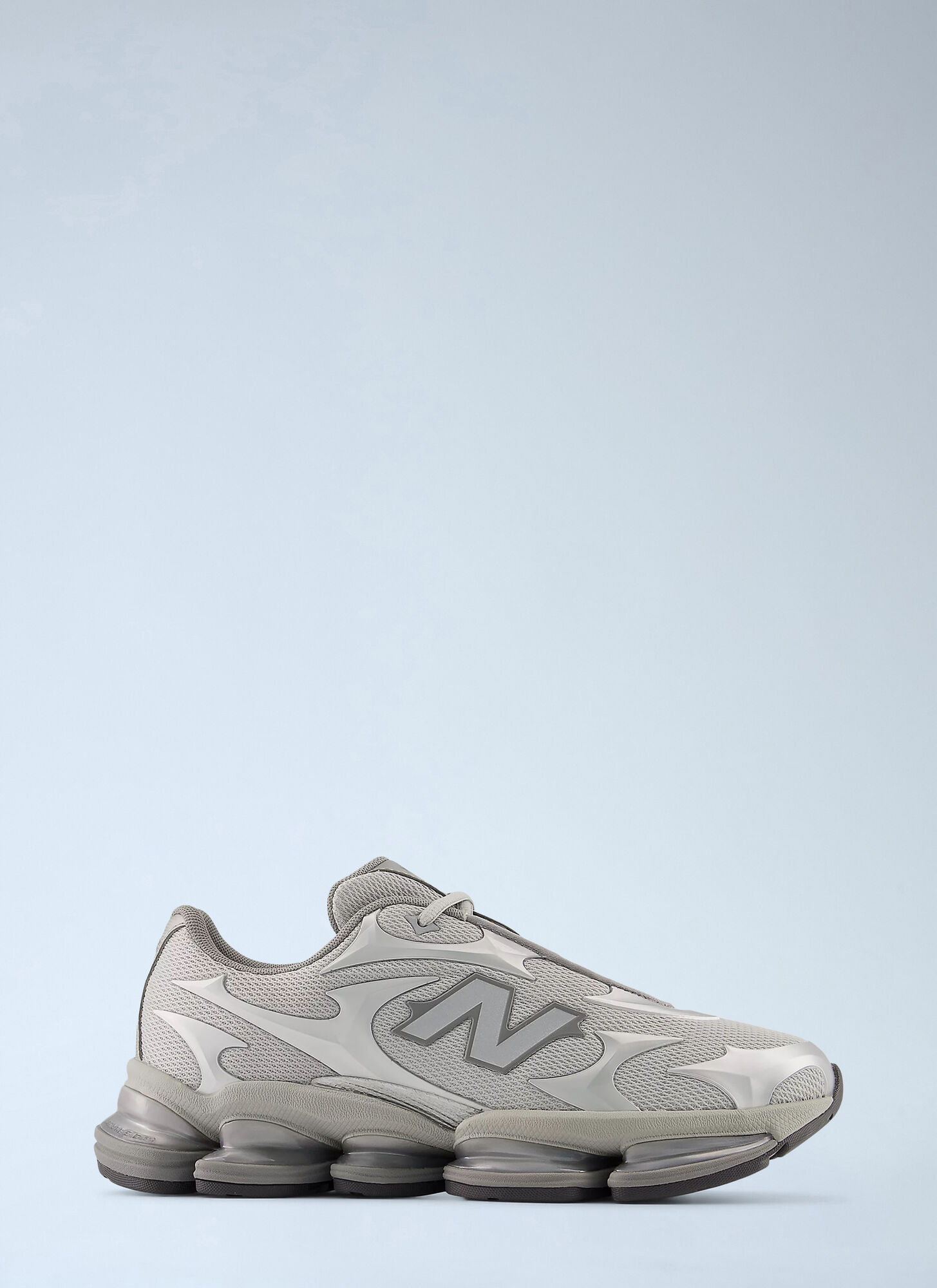 New Balance Unisex Silver Abzorb 2000 Sneakers - Sneakers Us - 12