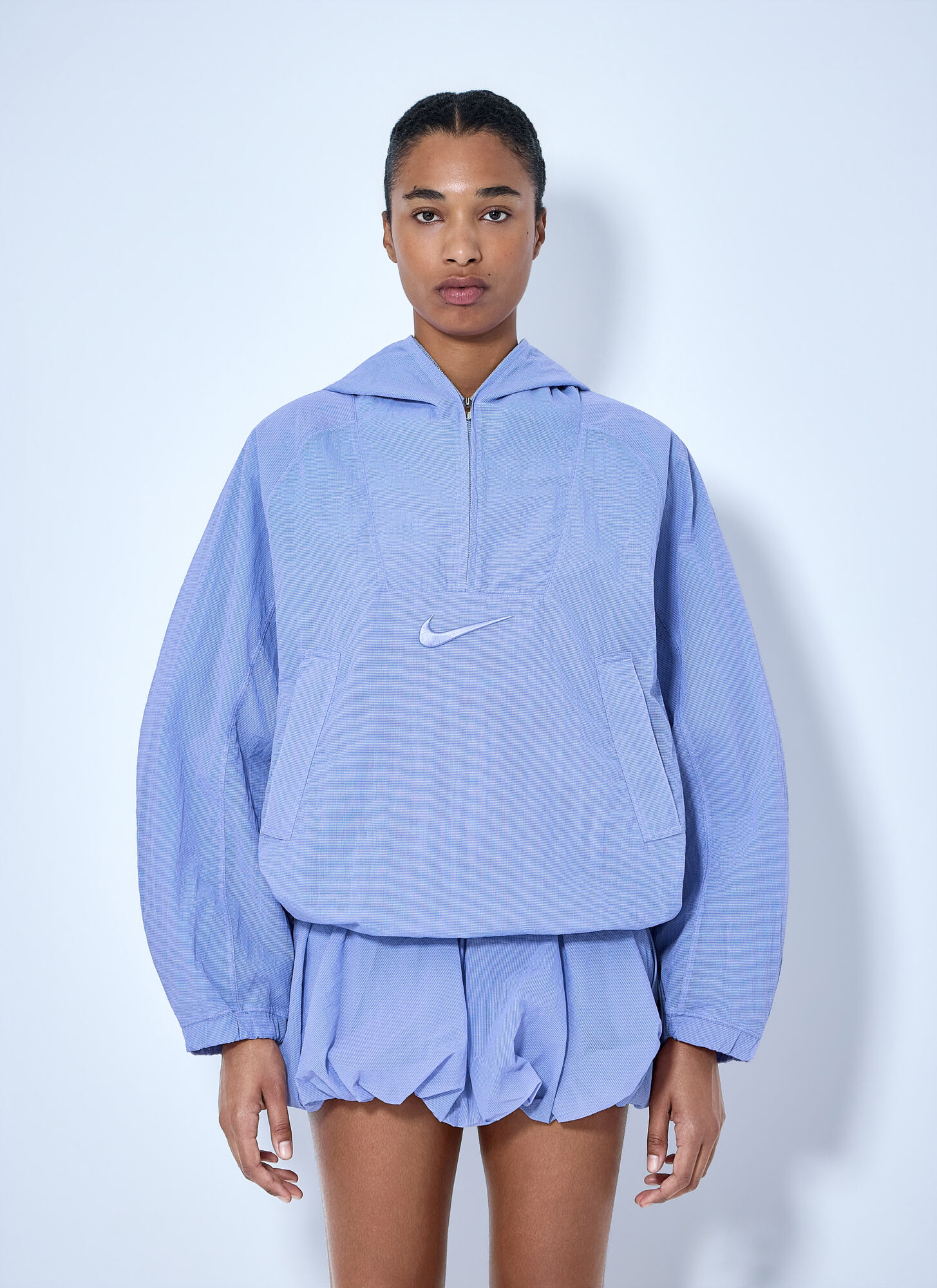 Nike Donna Lilac - Runway Hooded Jacket, Size: L