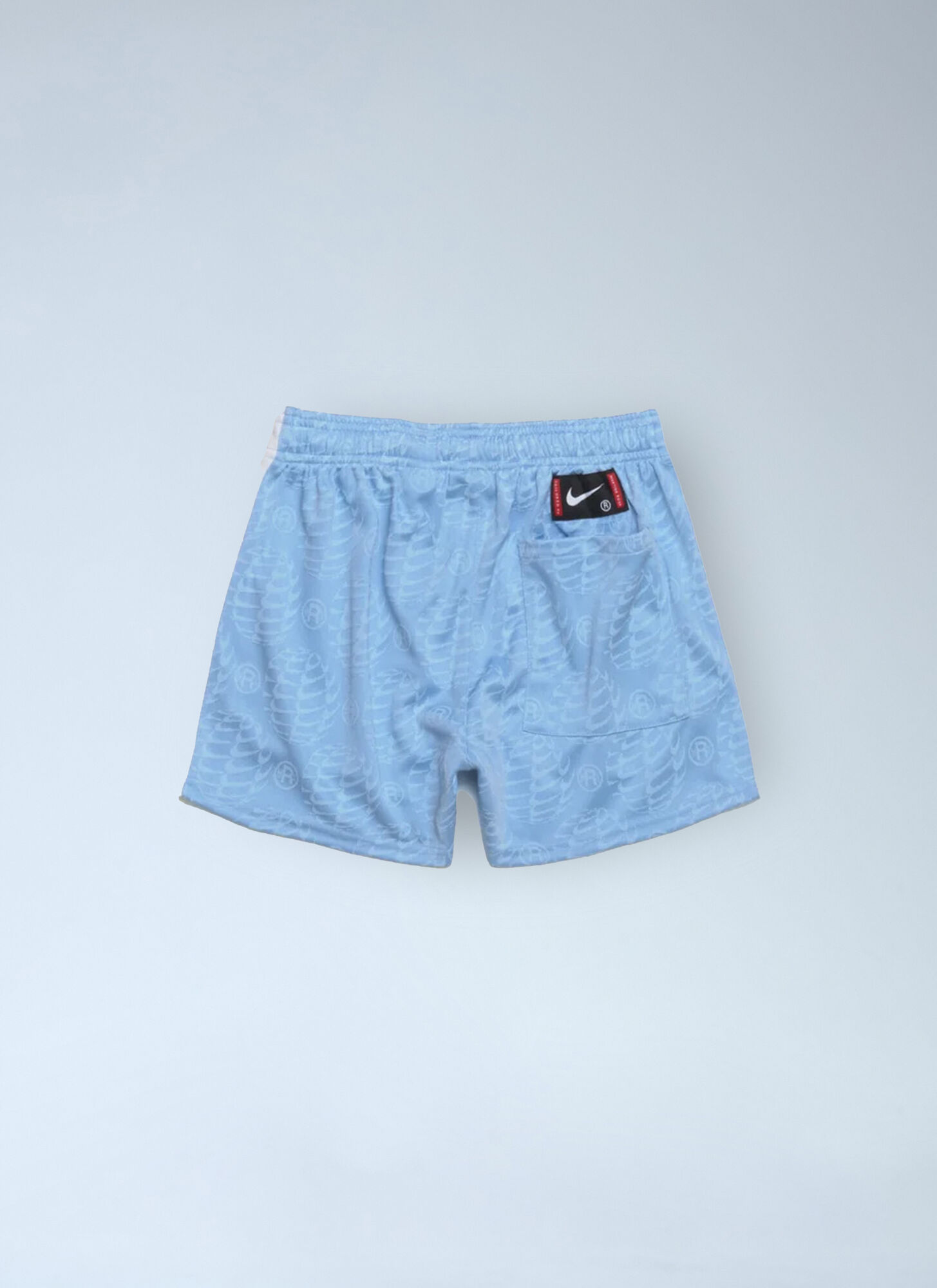  Nike Nike Logo Motif Track Shorts -  Shorts Blue S 