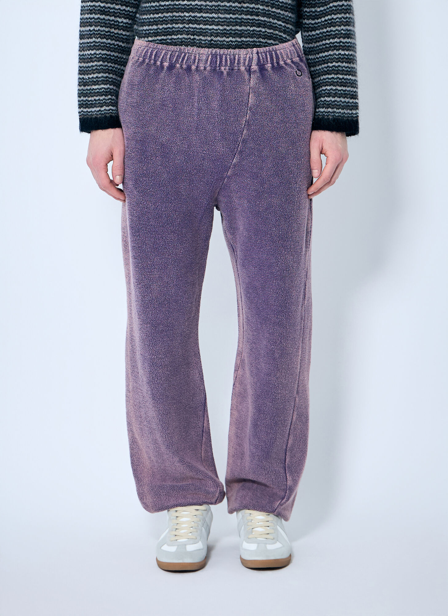 Noma T.d. Hand-dyed Track Pants In Purple