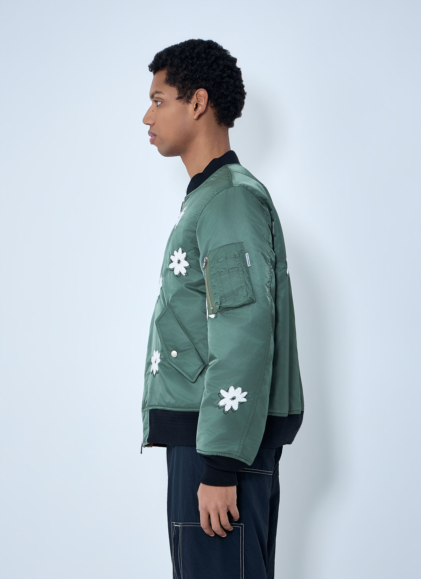  Noma Noma Embroidered Bomber Jacket - Mann Jacken Olive 3 