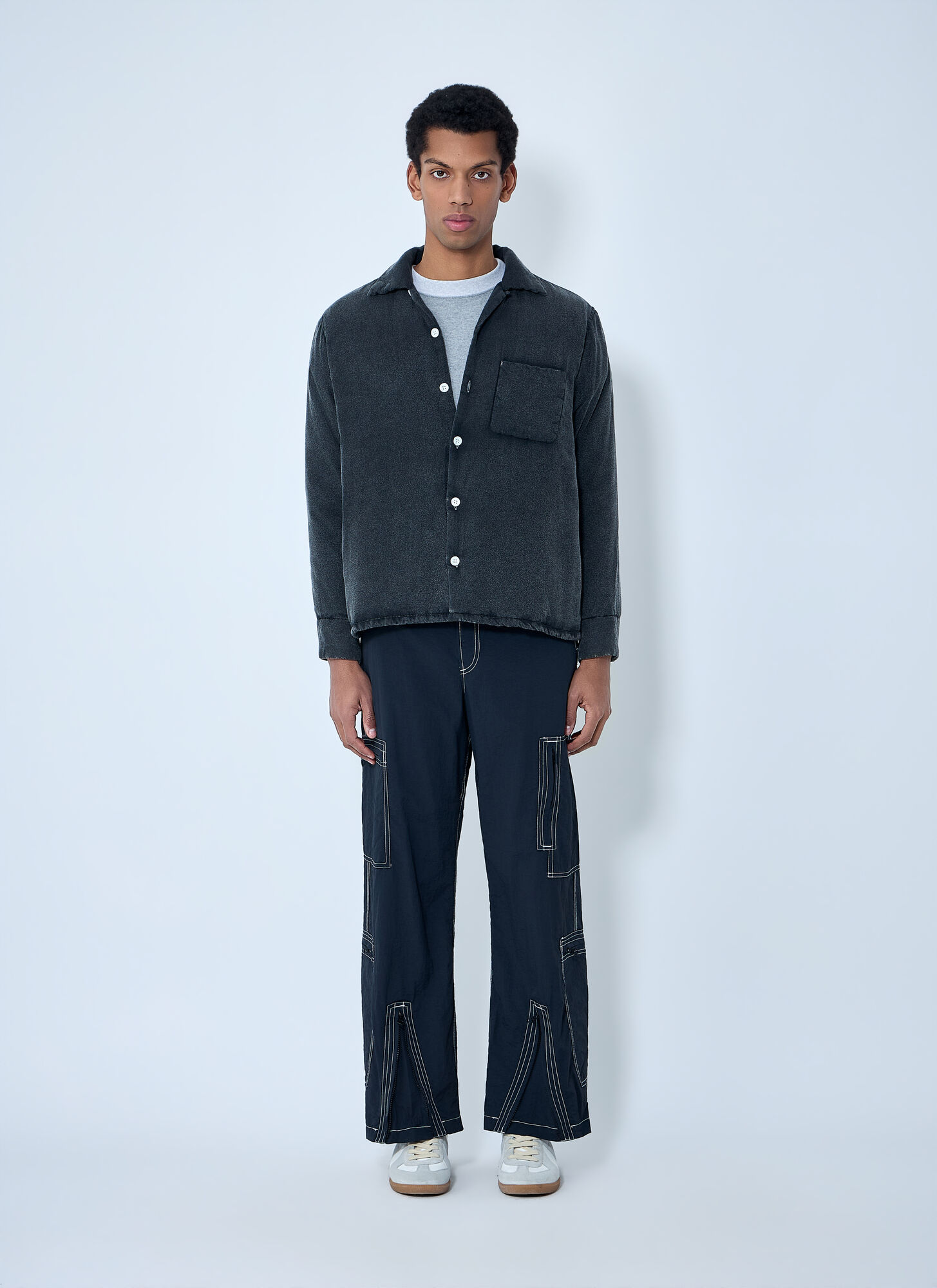  Noma Noma Relaxed Button-down Shirt - Mann Hemden Black 4 