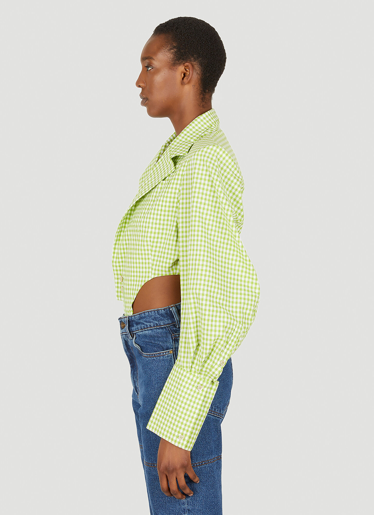  Ninamounah Ninamounah Bacteria Bodysuit - Frau Tops Green M 