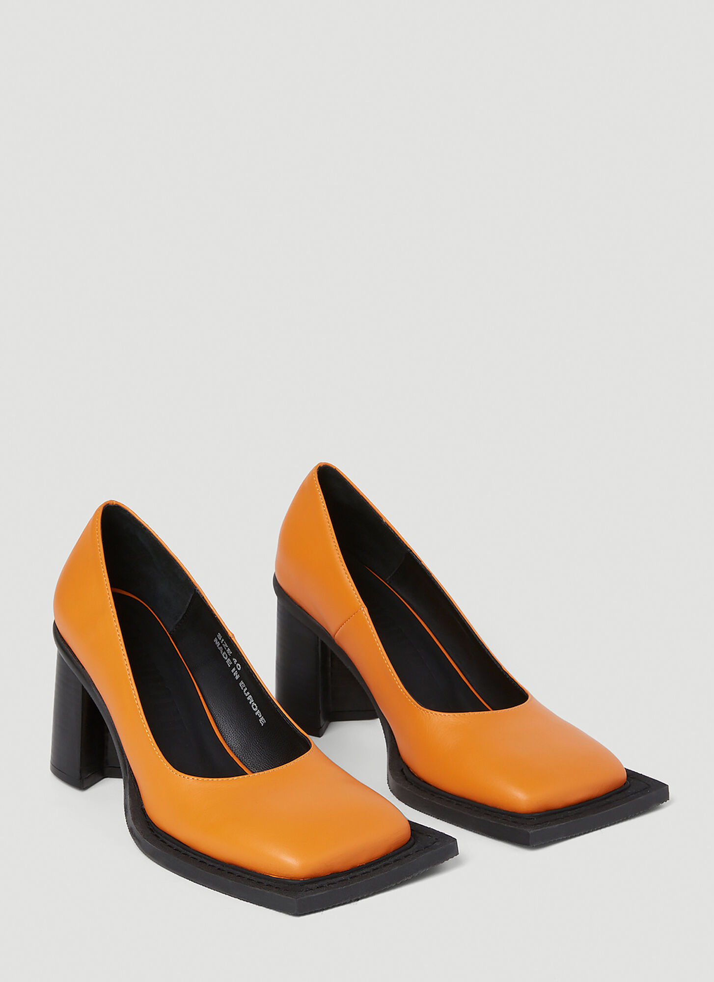  Ninamounah Ninamounah Howl High Heels - Frau Heels Orange Eu - 36 