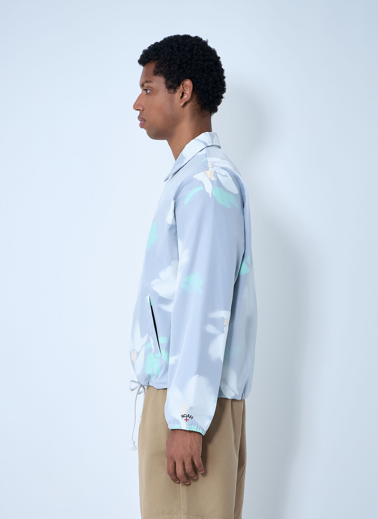  Noah Noah Double-layer Campus Jacket - Man Jackets White L 