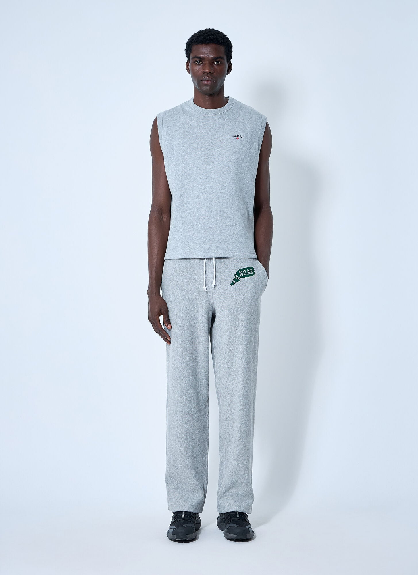  Noah Noah Sweatshirt Vest - Man Tops Grey S 