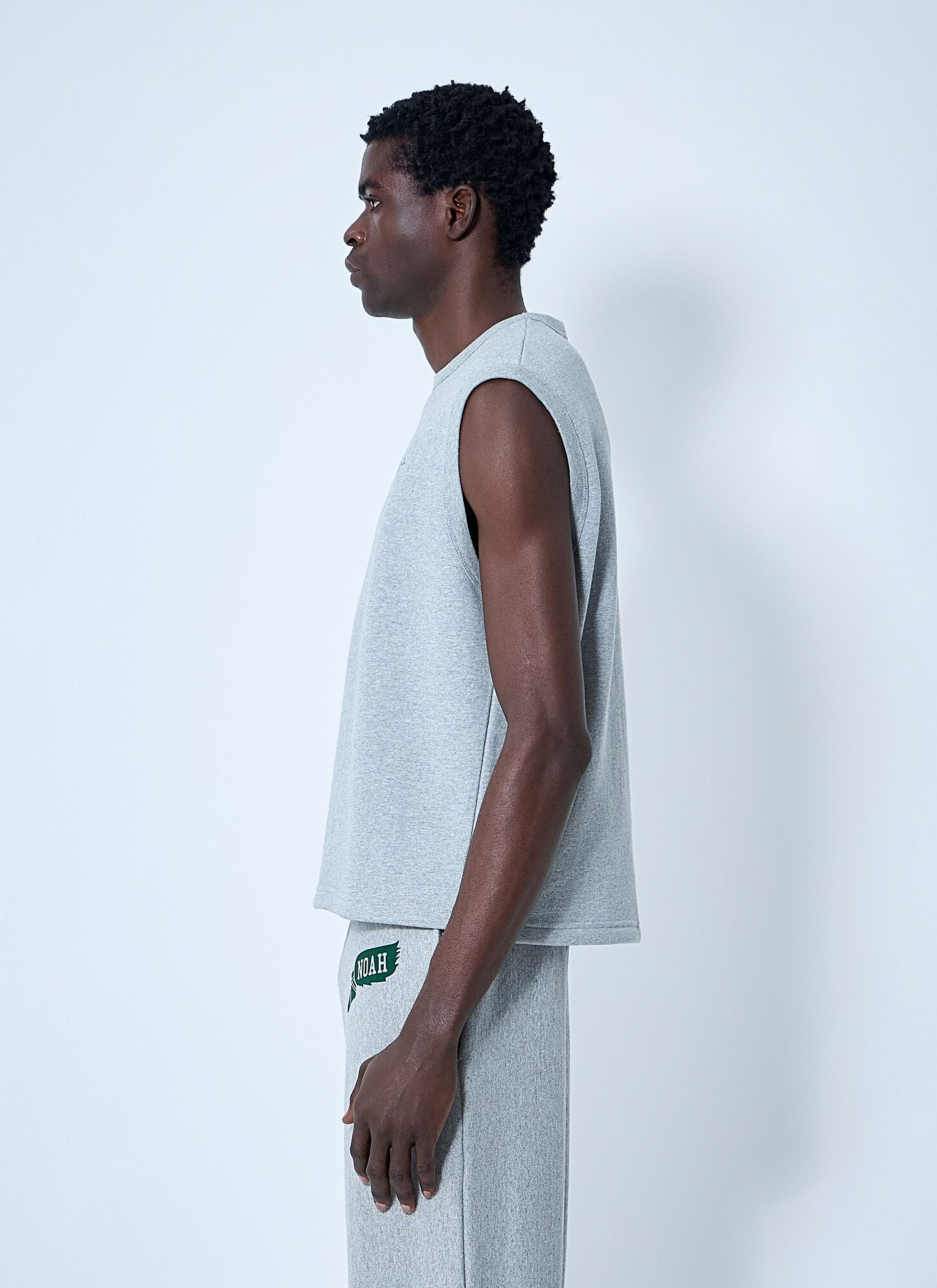  Noah Noah Sweatshirt Vest - Man Tops Grey S 