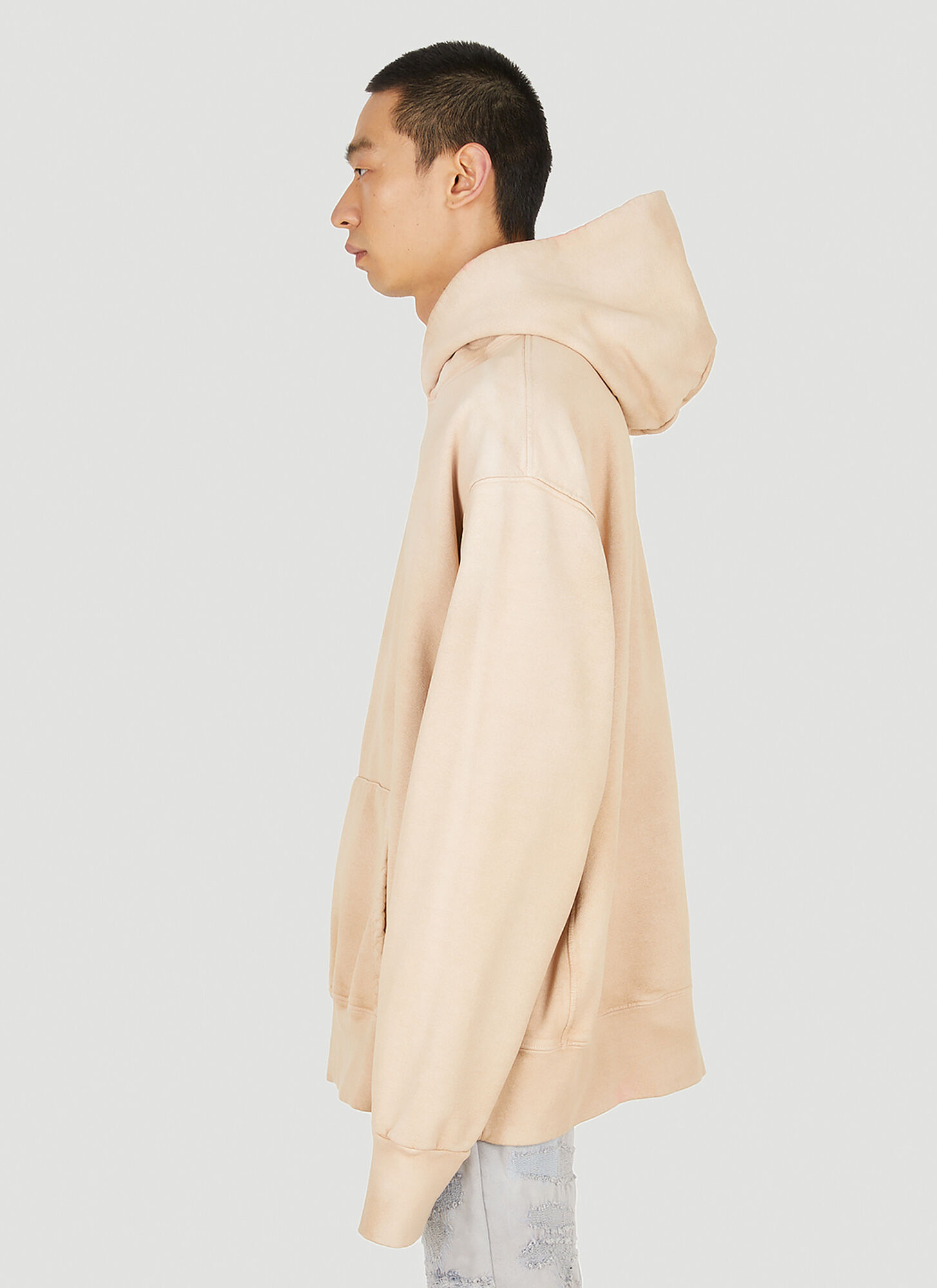  Notsonormal Notsonormal Last Night's Hooded Sweatshirt -  Sweatshirts Beige S 