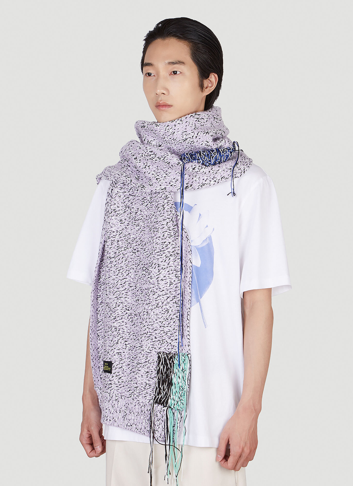 Oamc Oamc Astral Scarf - Mann Schals Purple One Size 
