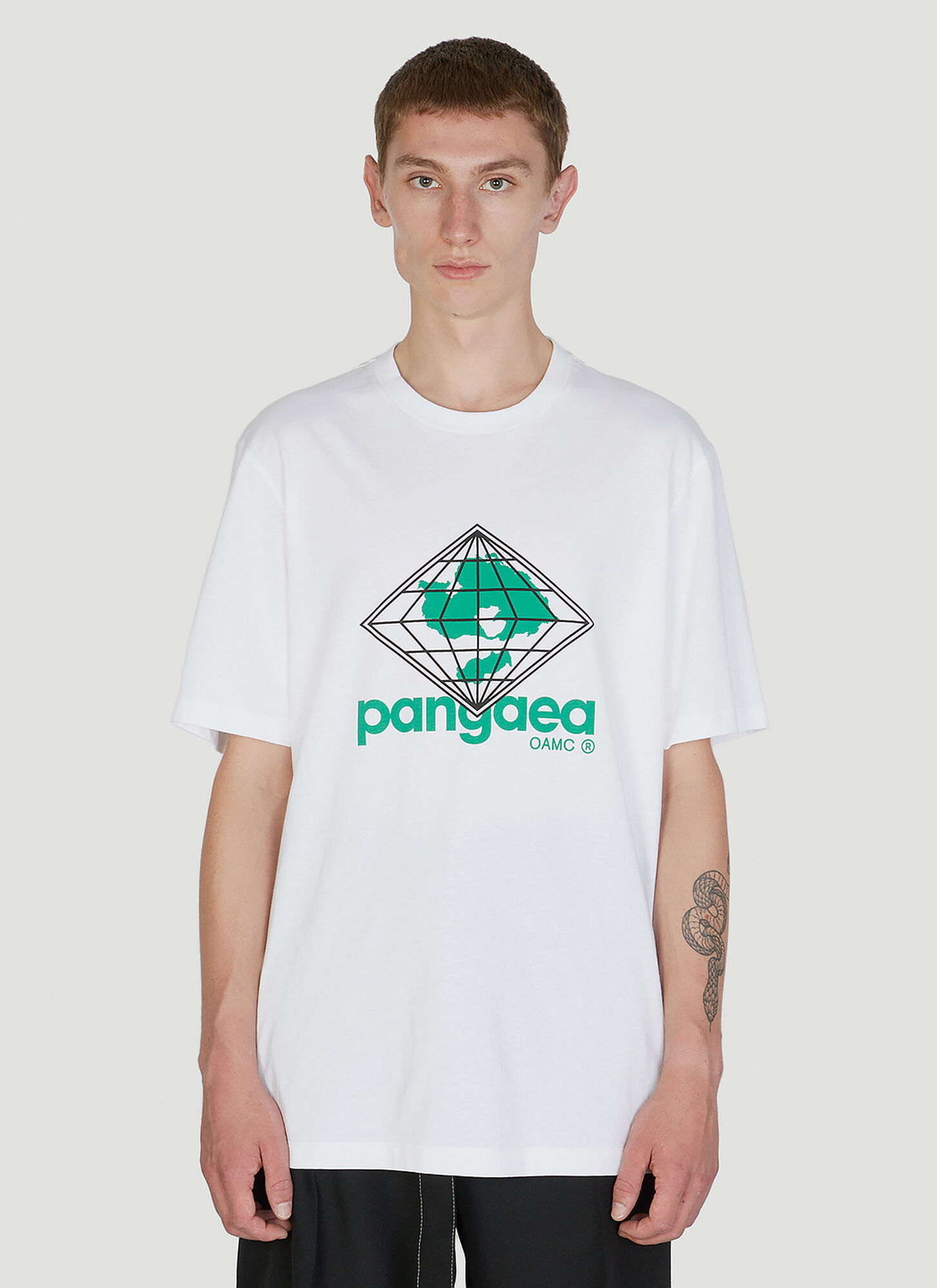 Oamc Celsian T-Shirt - Man T-Shirts White S - Immagine 1
