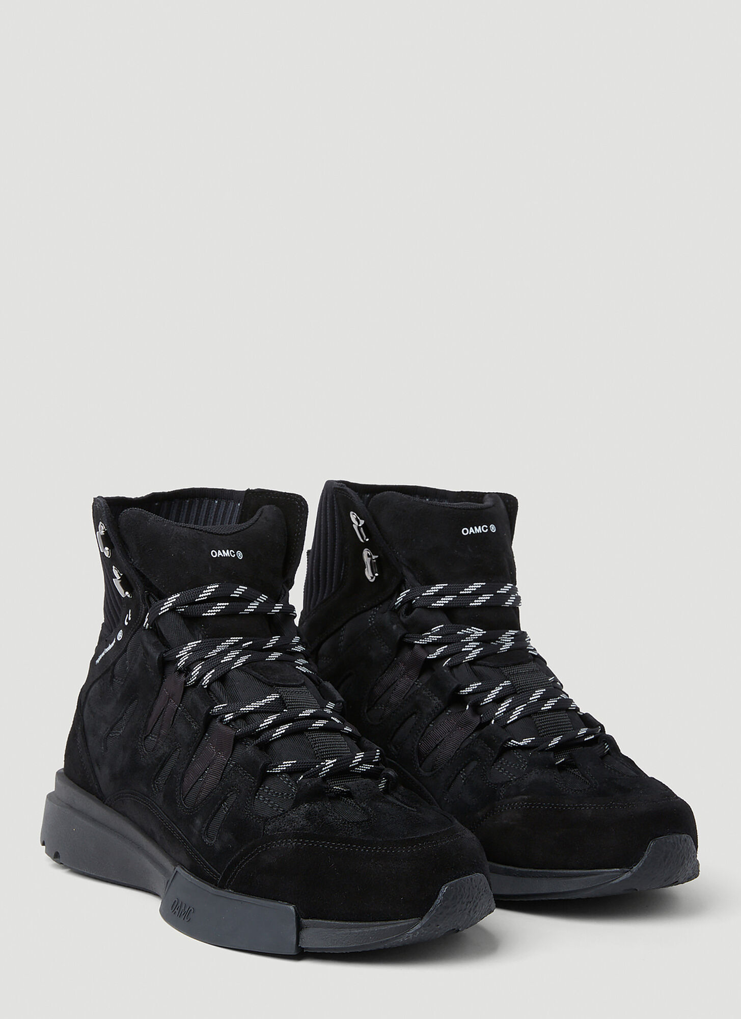  Oamc Oamc Trail Runner Boots - Mann Stiefel Black Eu - 41 