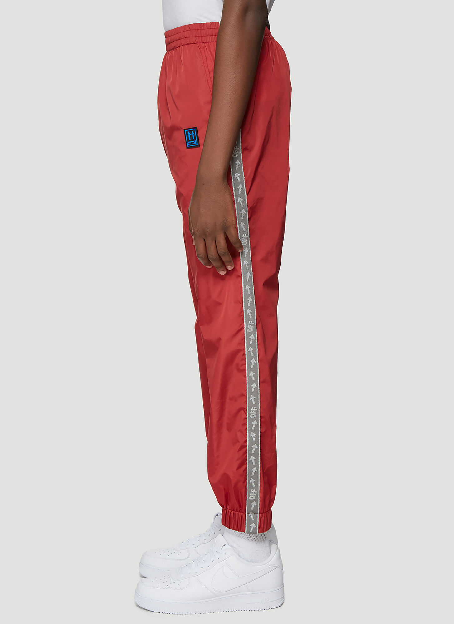  Off-white Off-white Arrow Side Track Pants - Mann Trainingshosen Red L 