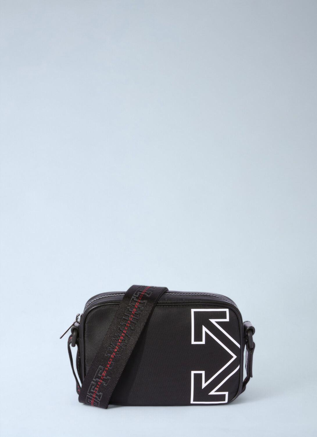 OFF WHITE Heritage Camera Crossbody Bag - Man Crossbody Bags Black One Size