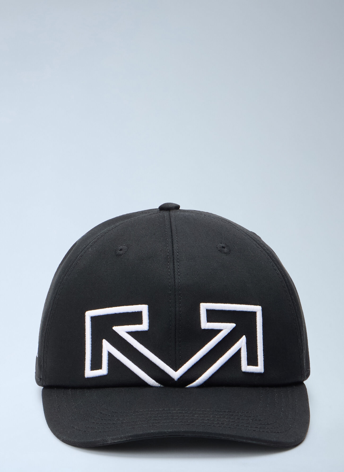 Off-White Heritage Arrow Baseball Cap - Man Hats Black One Size　オフホワイト ヘリテージ アロー ベースボール キャップ - 男性帽子 ブラック フリー サイズ Off-White
